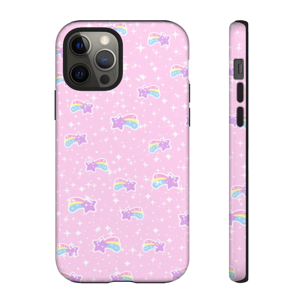 Bubblegum Bunny Shooting Stars Tough Phone Case