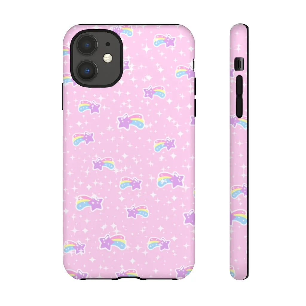 Bubblegum Bunny Shooting Stars Tough Phone Case