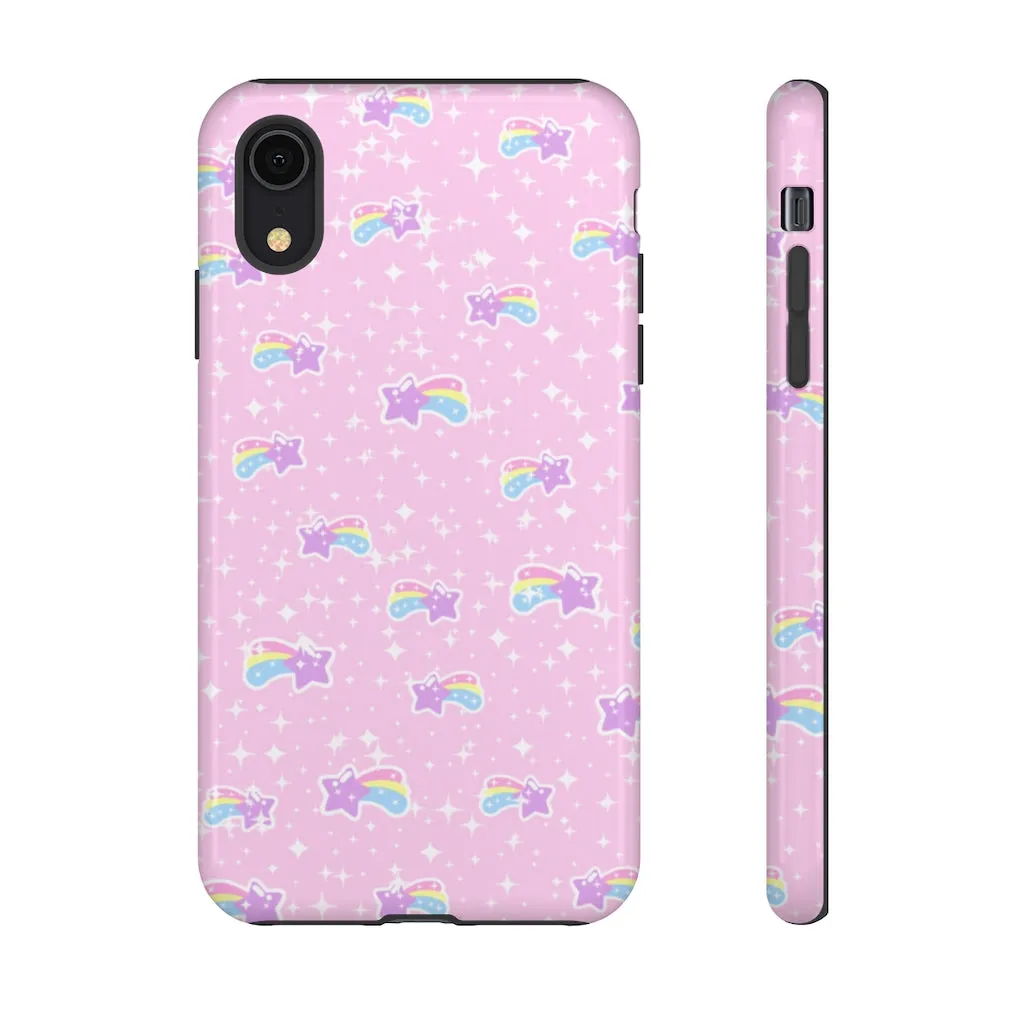 Bubblegum Bunny Shooting Stars Tough Phone Case