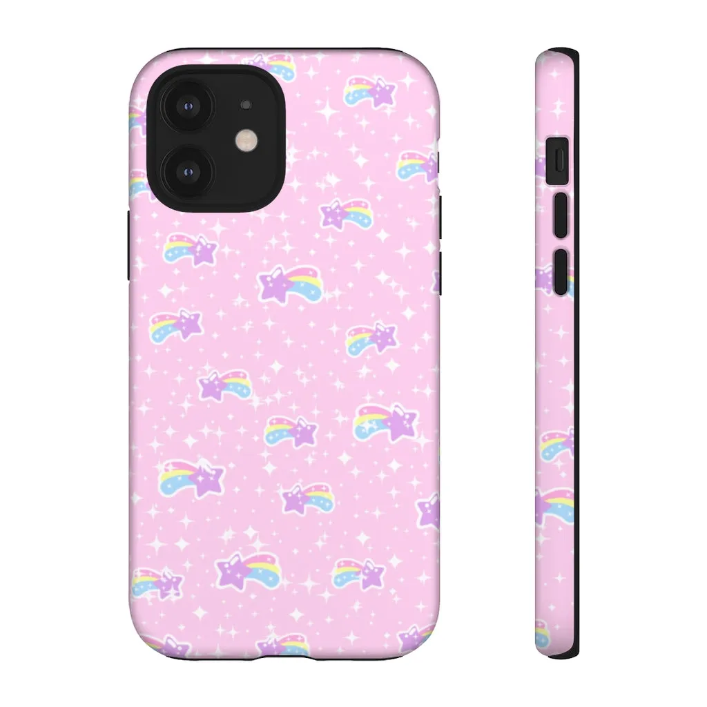 Bubblegum Bunny Shooting Stars Tough Phone Case