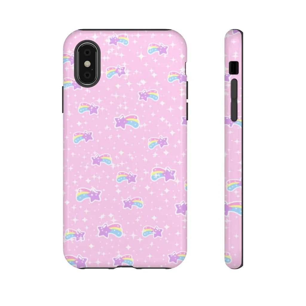 Bubblegum Bunny Shooting Stars Tough Phone Case