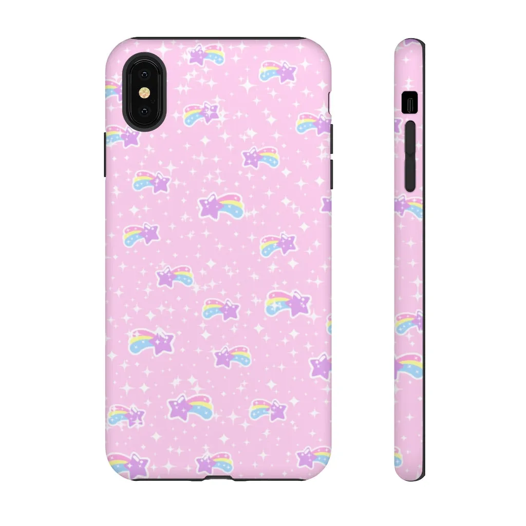 Bubblegum Bunny Shooting Stars Tough Phone Case