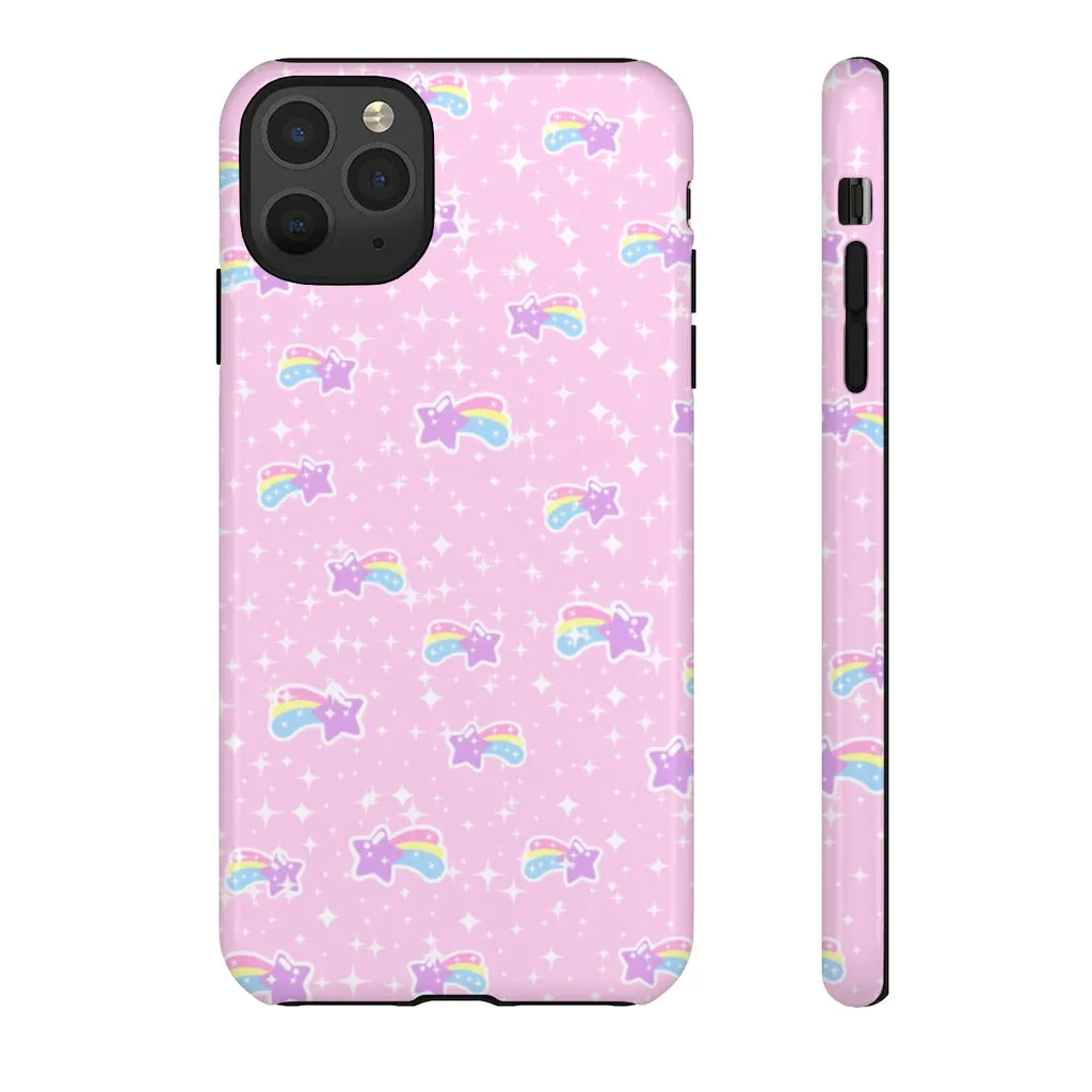 Bubblegum Bunny Shooting Stars Tough Phone Case