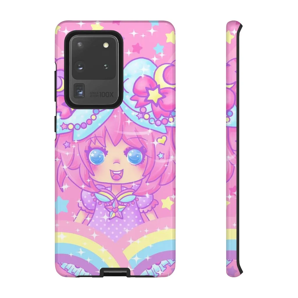 Bubbles Rainbow Land Tough Phone Case