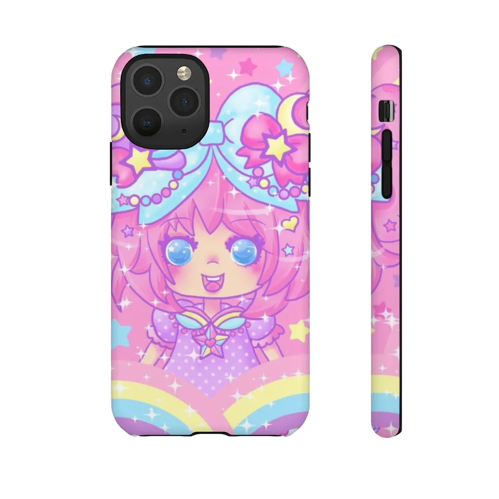 Bubbles Rainbow Land Tough Phone Case