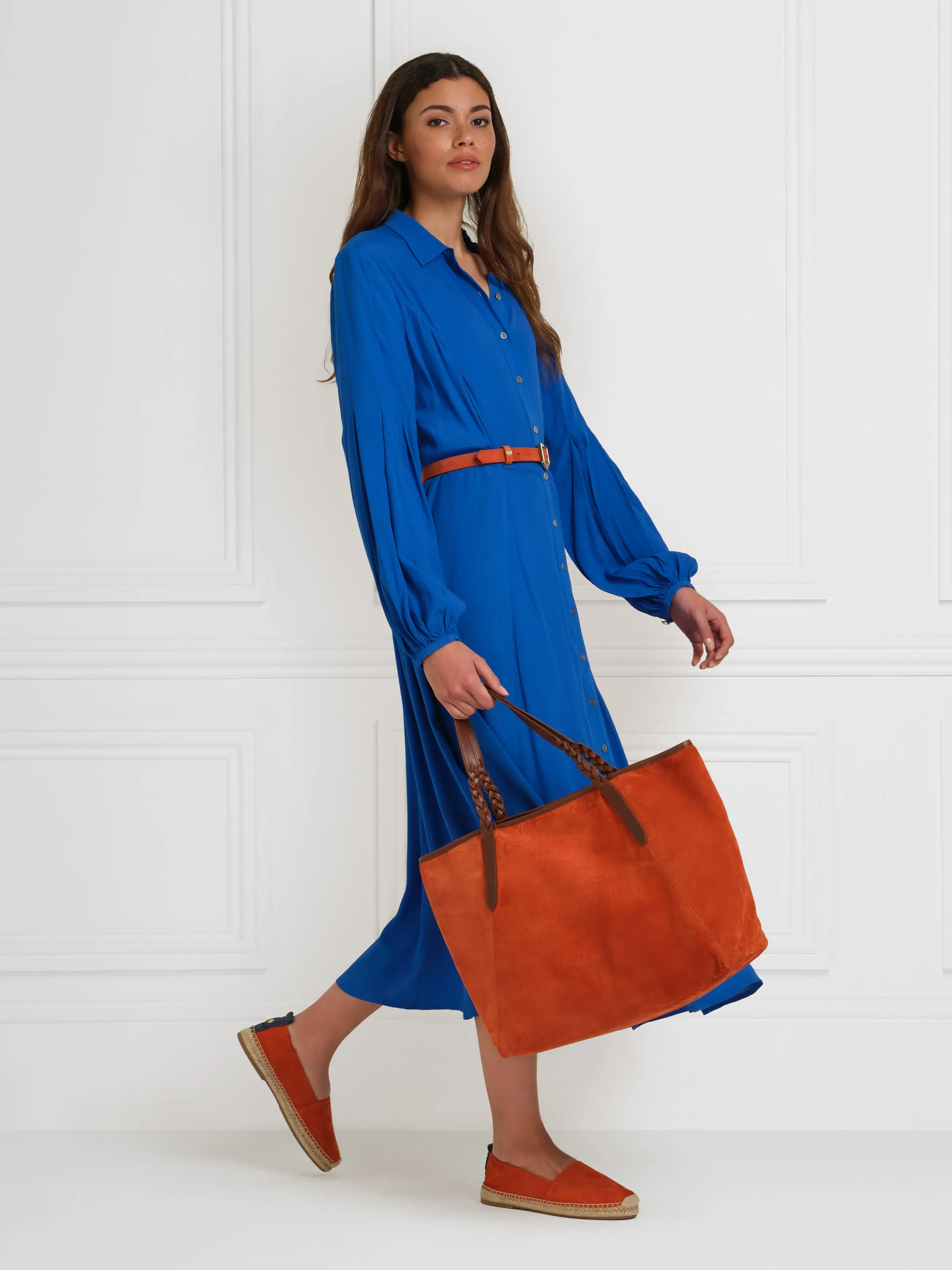 Burford Tote - Sunset Orange