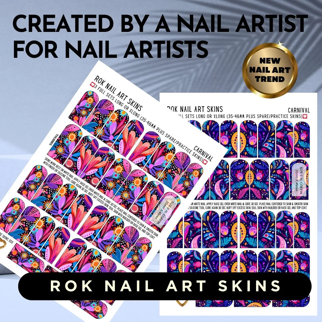 Carnival - Nail Art Skin