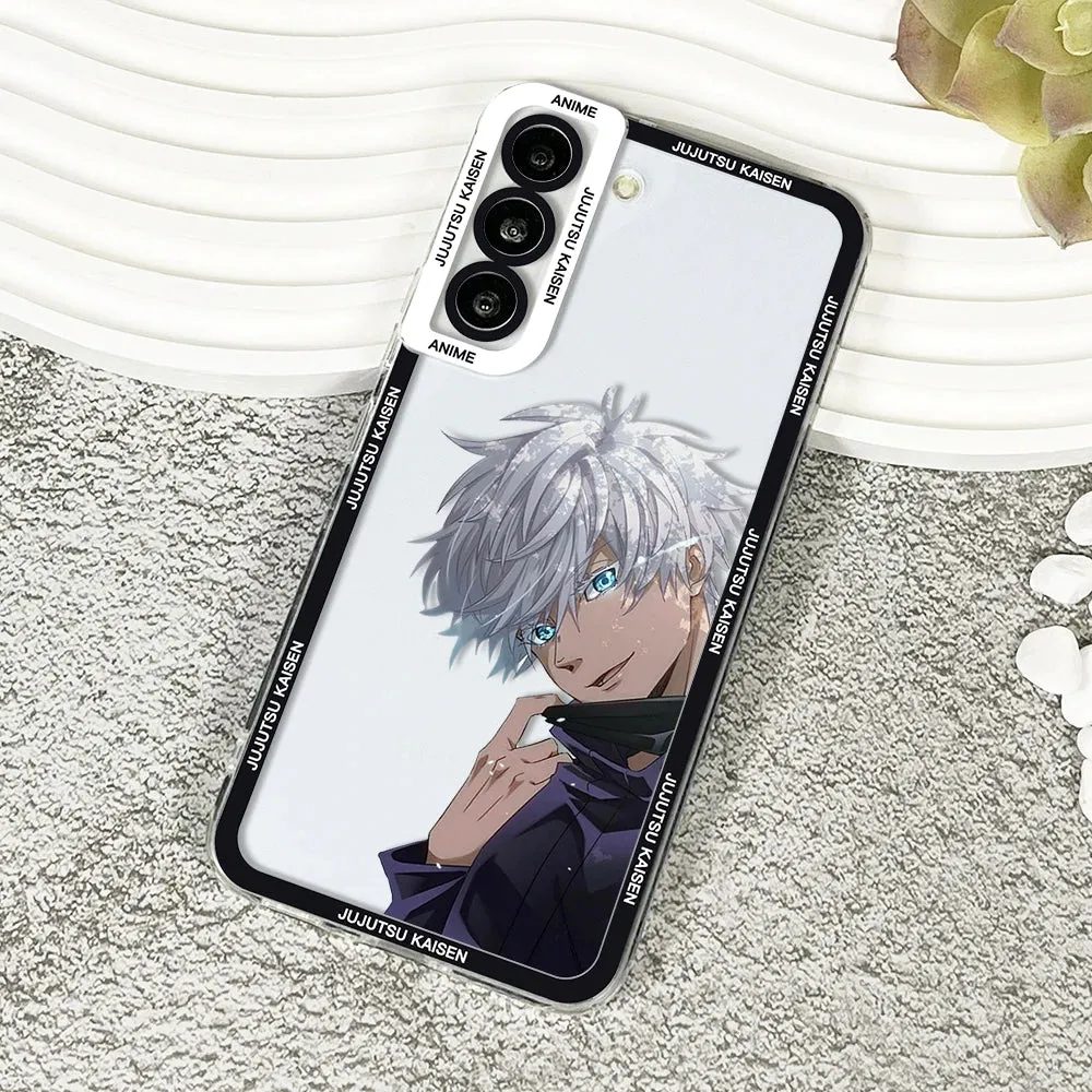 Case For Samsung Galaxy S21 S22 S23 Plus FE Ultra Soft Cover Anime Jujutsu Kaisen