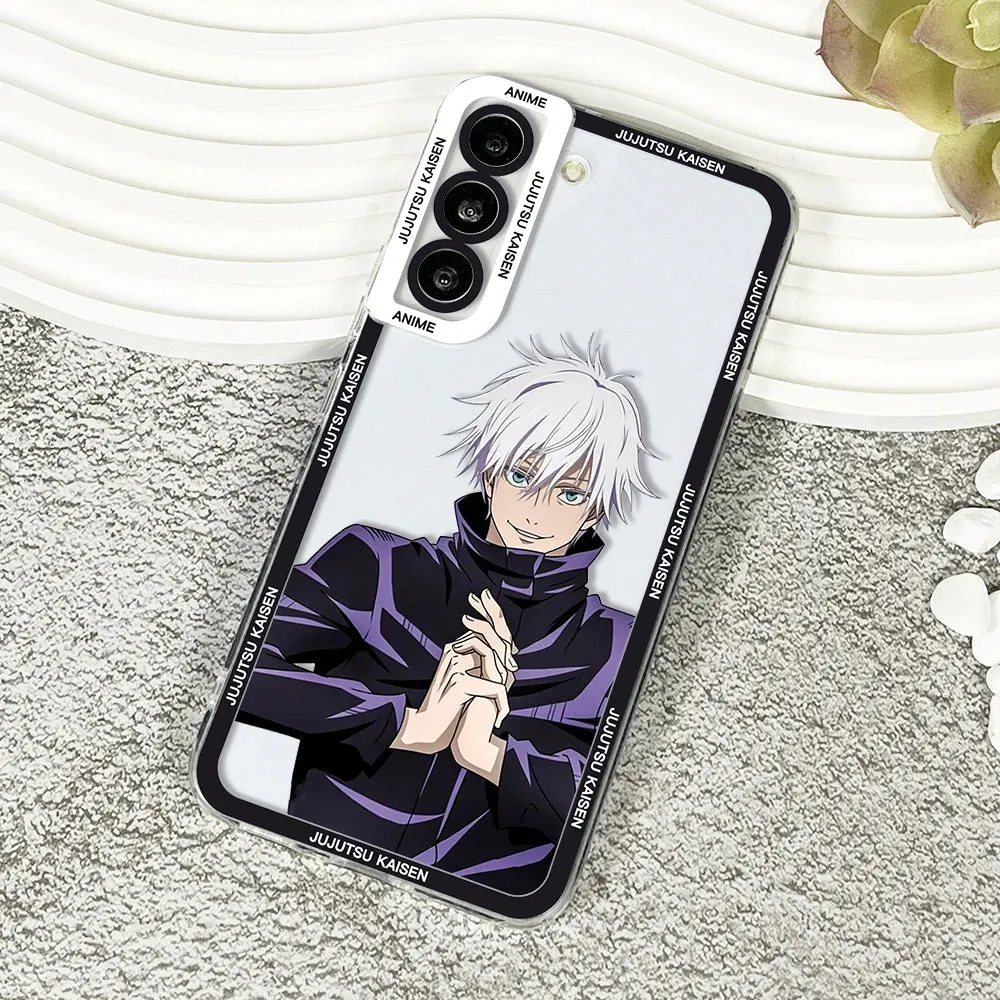 Case For Samsung Galaxy S21 S22 S23 Plus FE Ultra Soft Cover Anime Jujutsu Kaisen