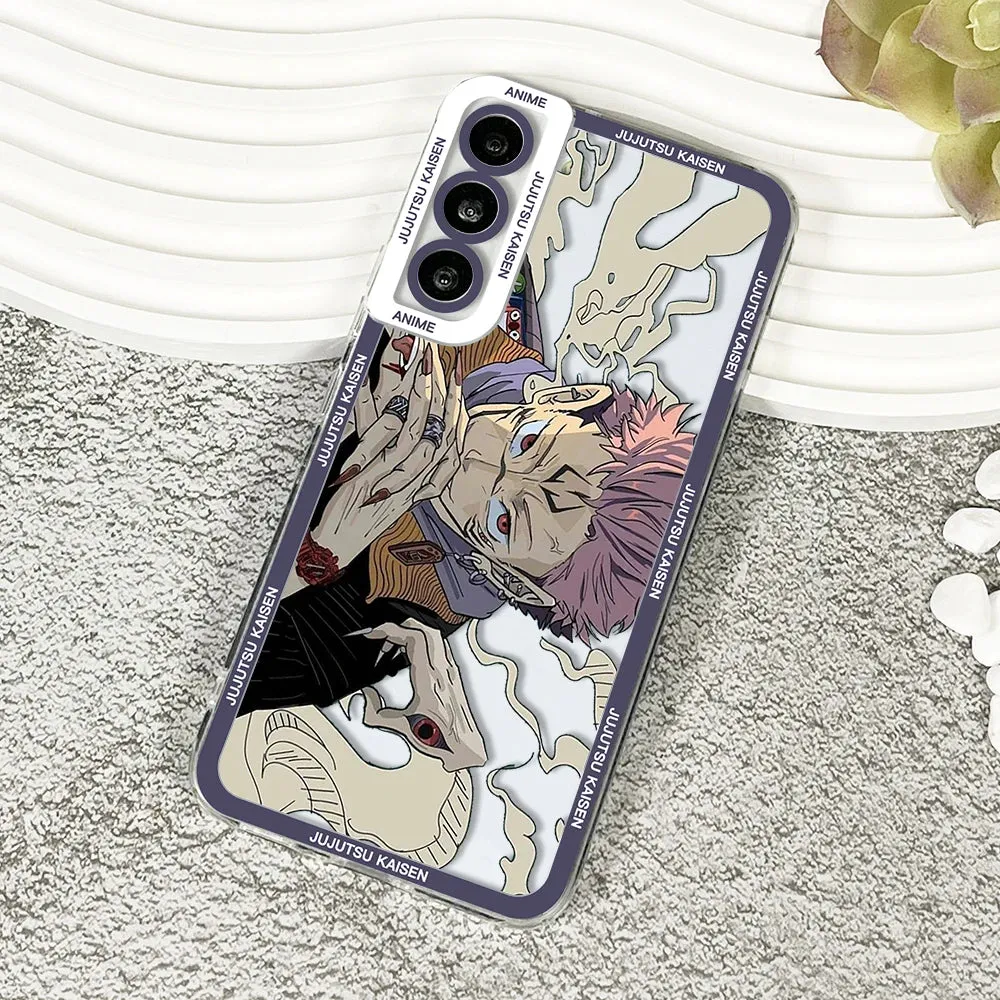 Case For Samsung Galaxy S21 S22 S23 Plus FE Ultra Soft Cover Anime Jujutsu Kaisen