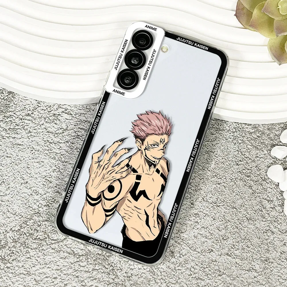 Case For Samsung Galaxy S21 S22 S23 Plus FE Ultra Soft Cover Anime Jujutsu Kaisen