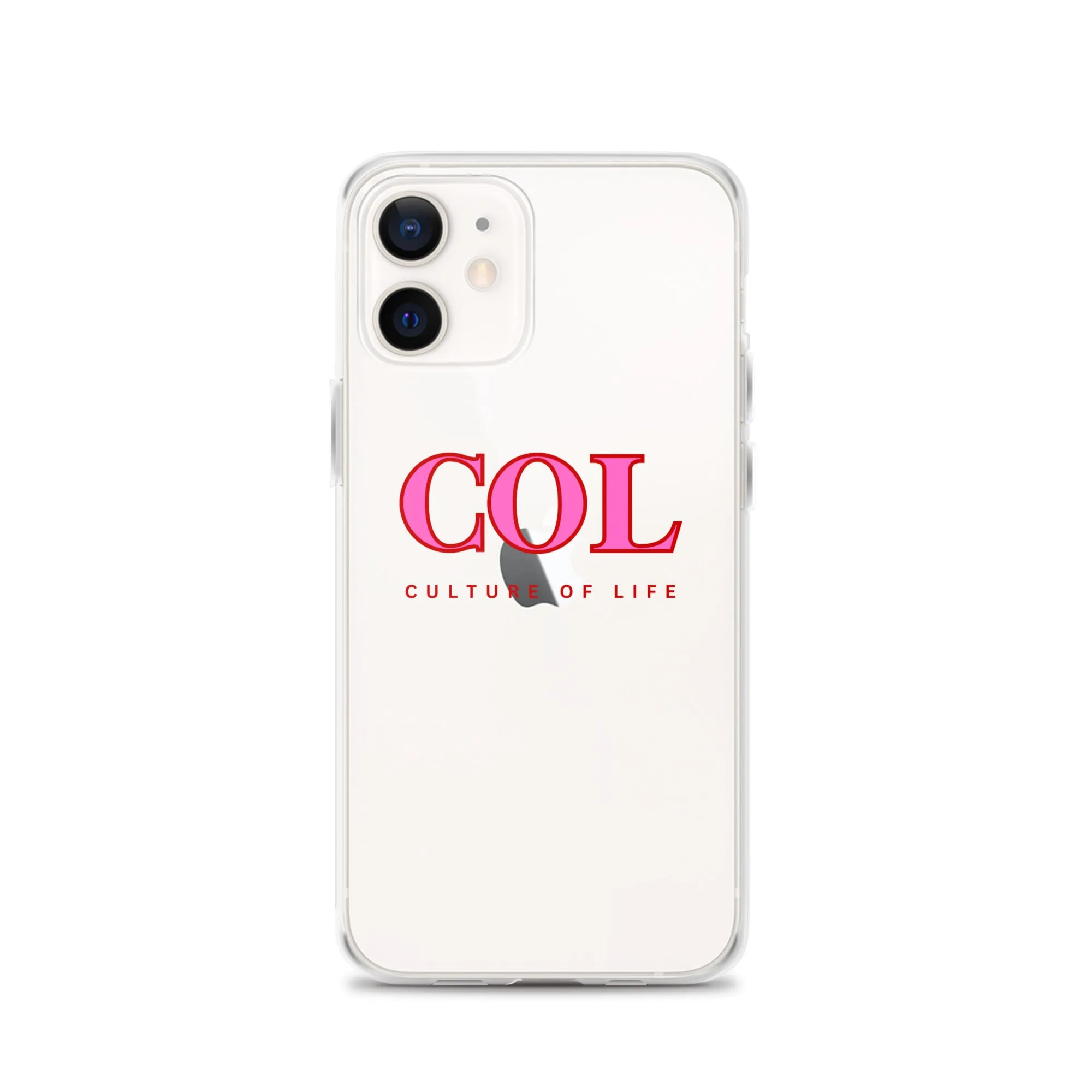 Clear COL logo Case for iPhone®