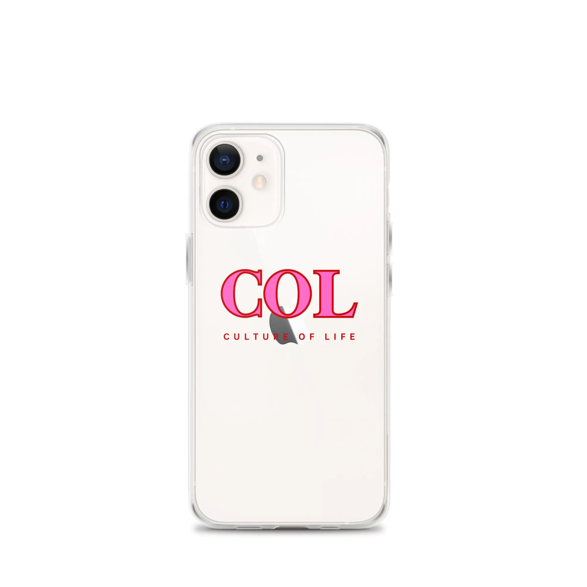 Clear COL logo Case for iPhone®