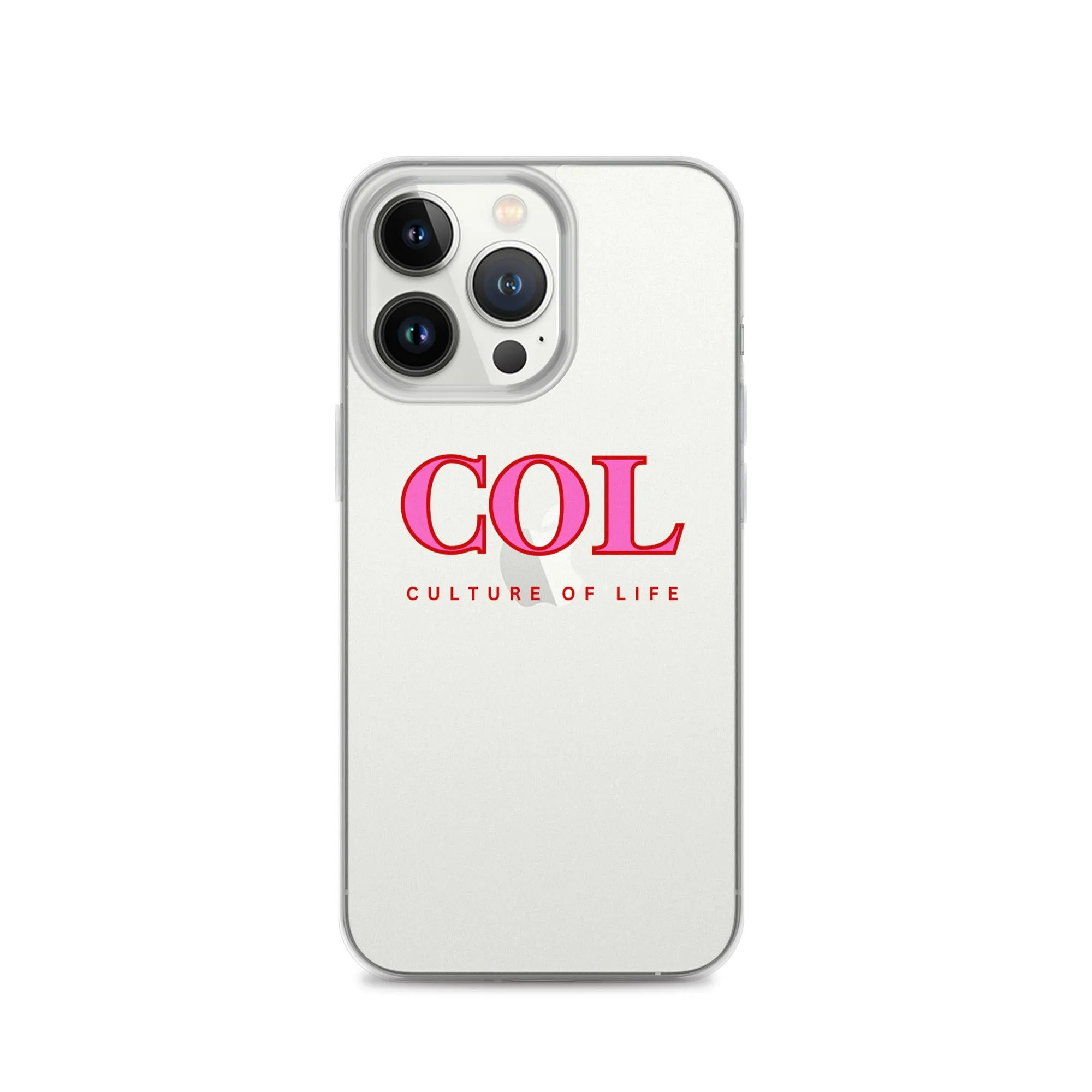 Clear COL logo Case for iPhone®