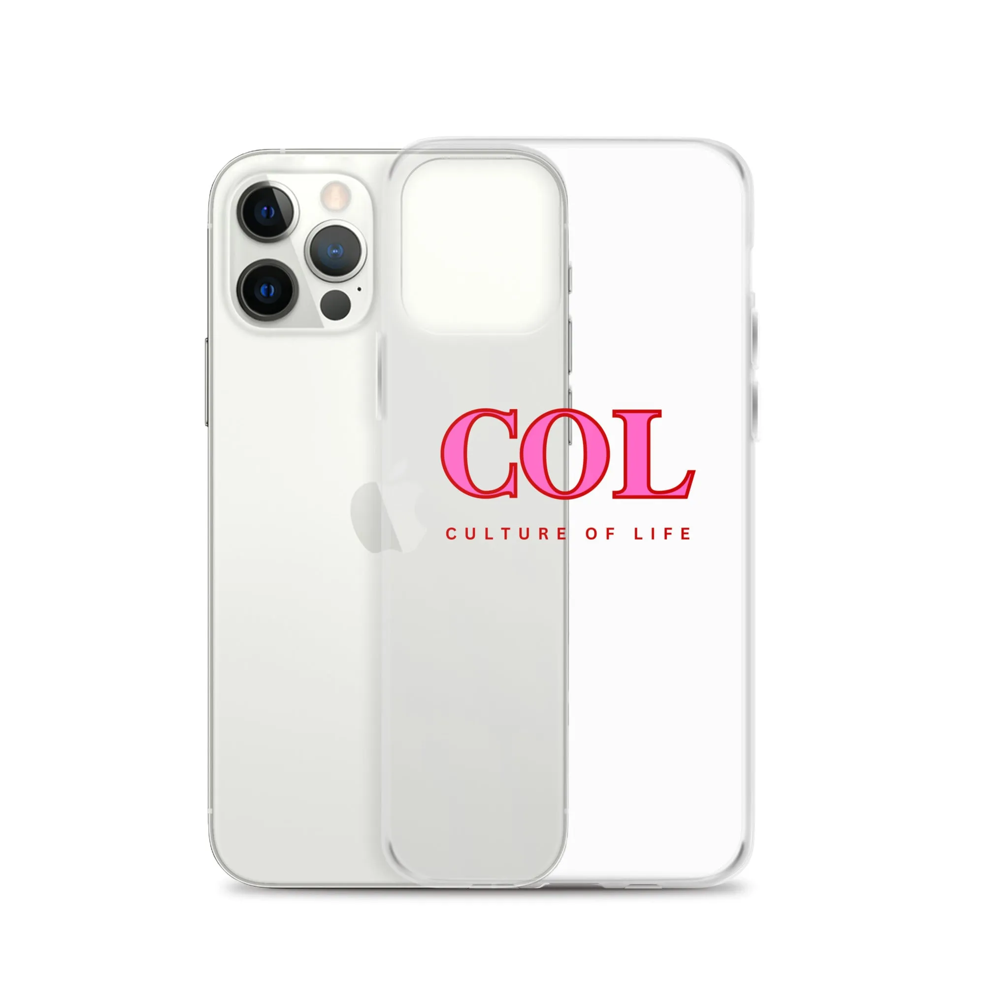 Clear COL logo Case for iPhone®