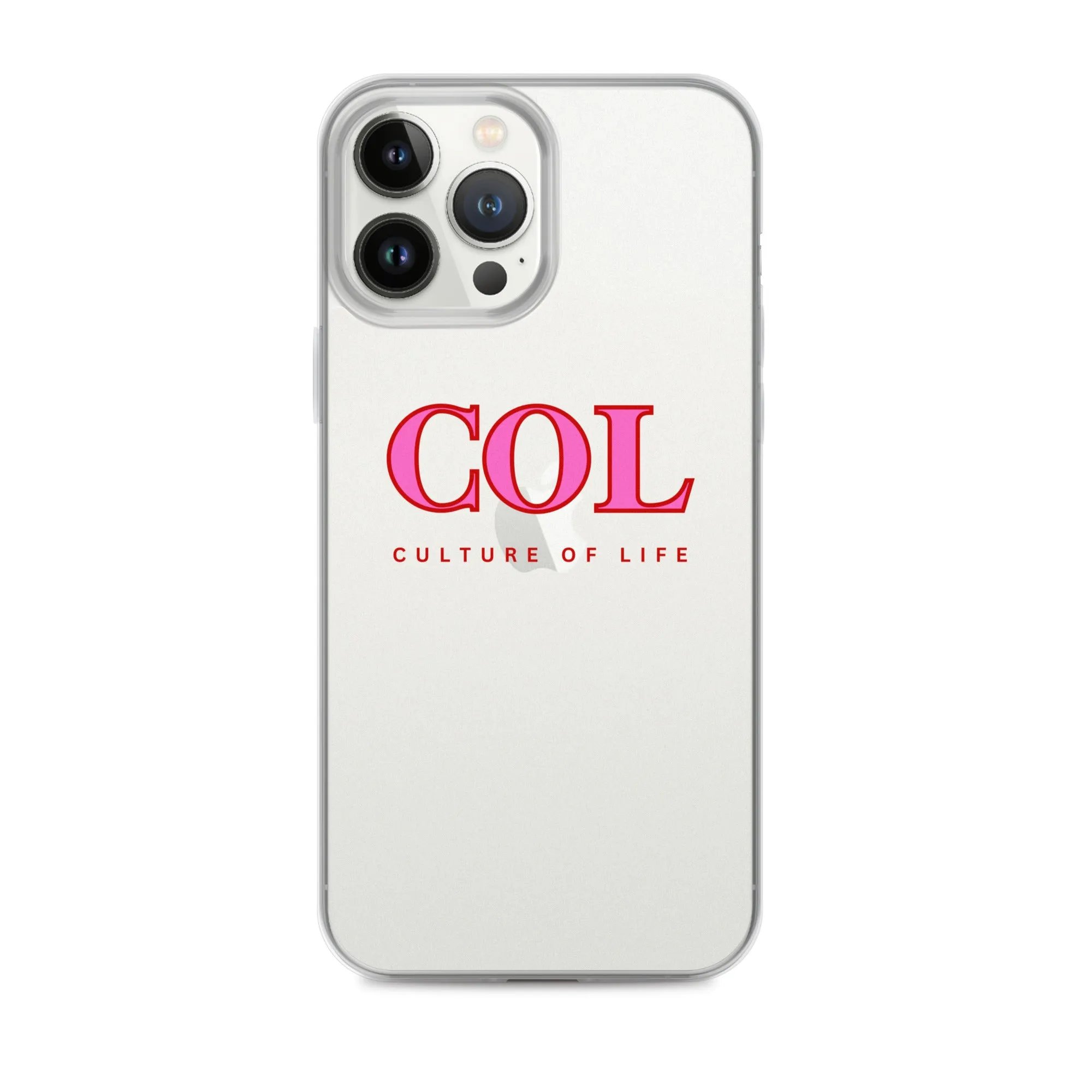 Clear COL logo Case for iPhone®