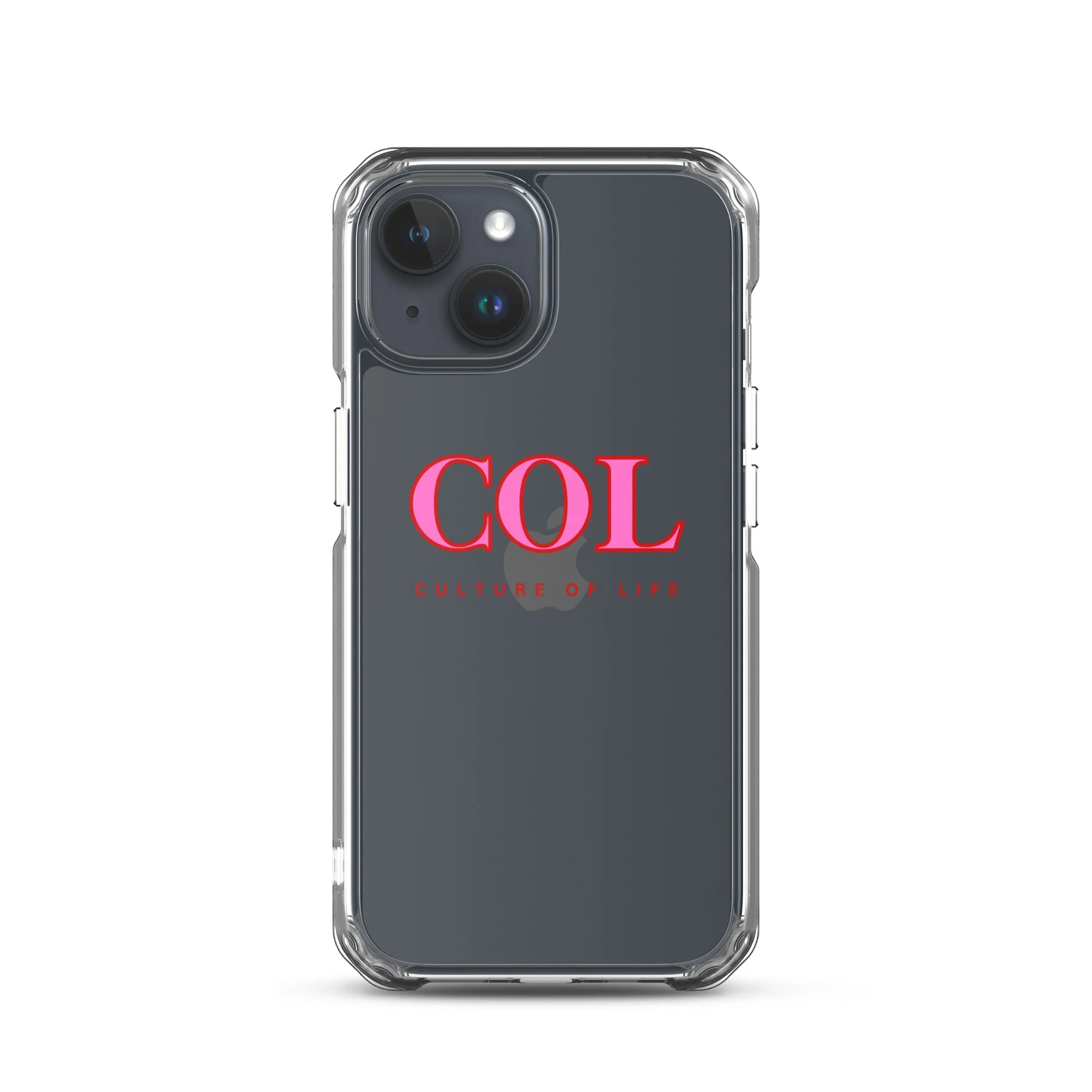 Clear COL logo Case for iPhone®