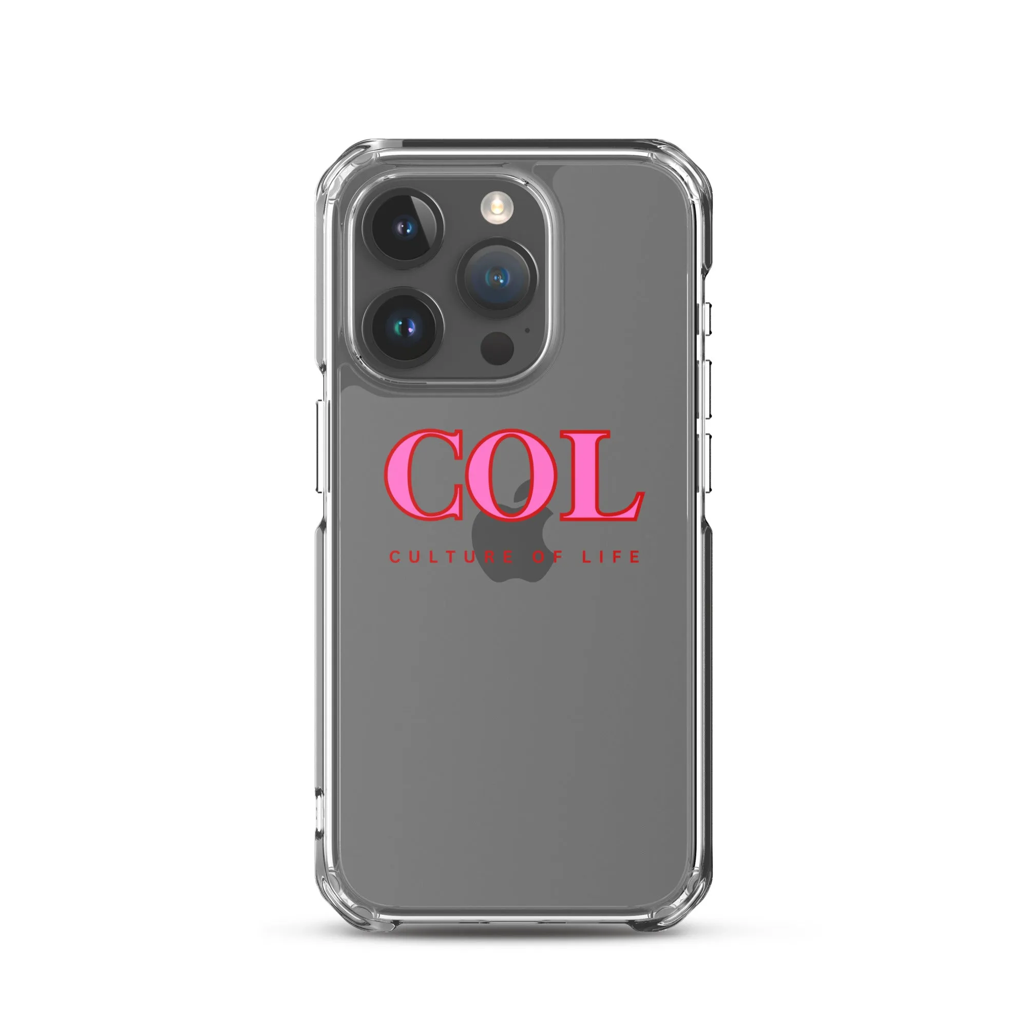 Clear COL logo Case for iPhone®