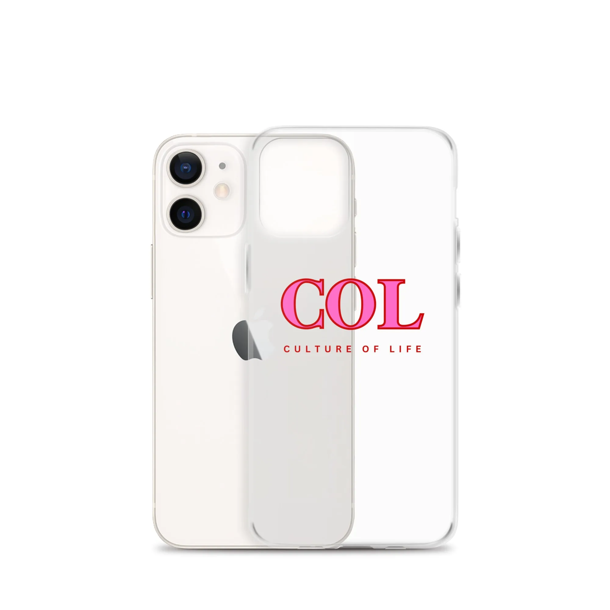 Clear COL logo Case for iPhone®