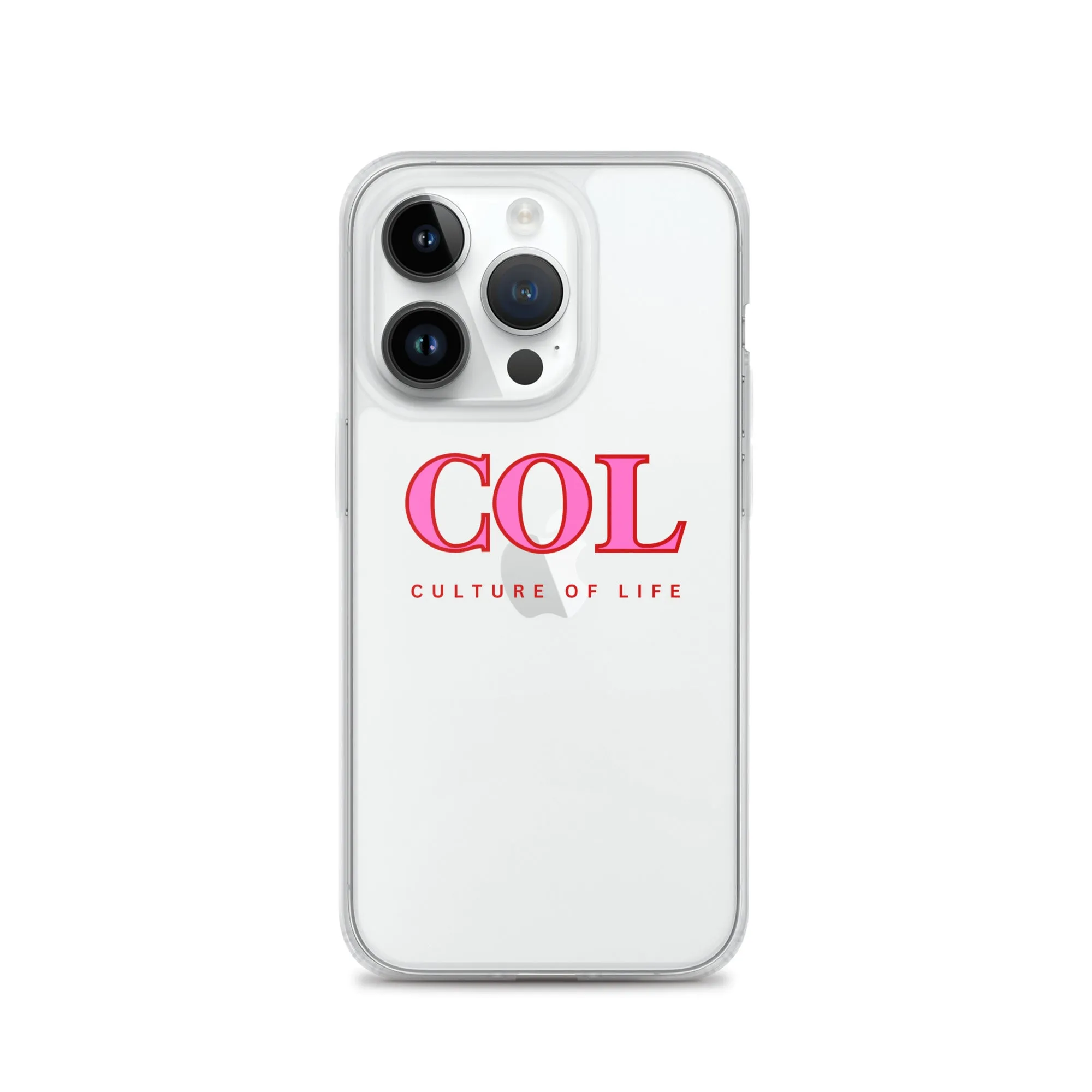 Clear COL logo Case for iPhone®