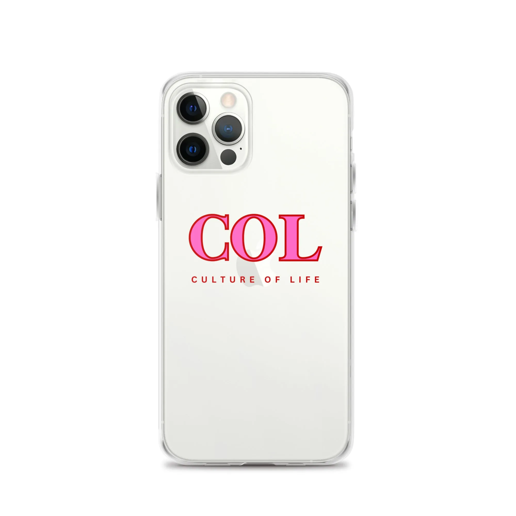 Clear COL logo Case for iPhone®