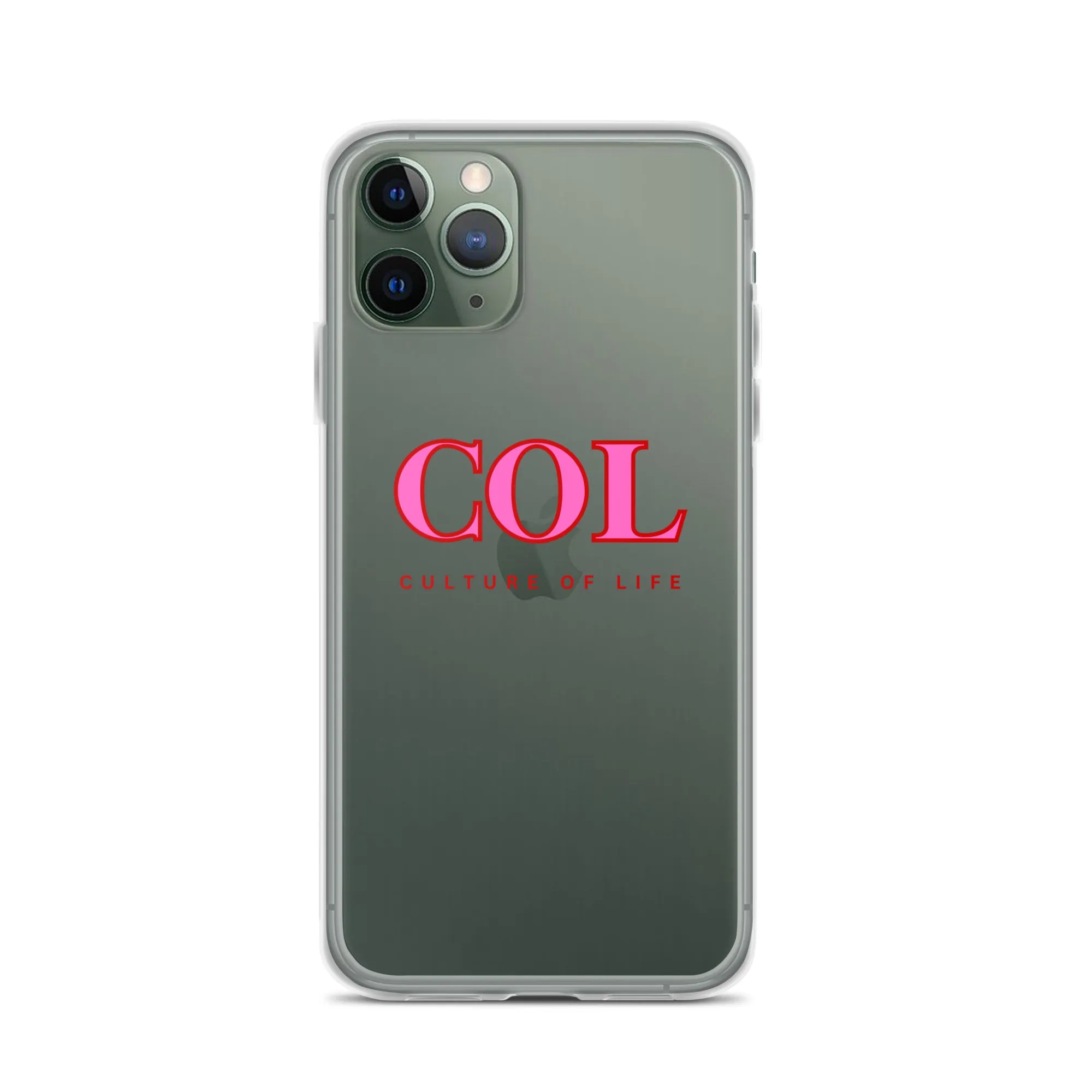 Clear COL logo Case for iPhone®