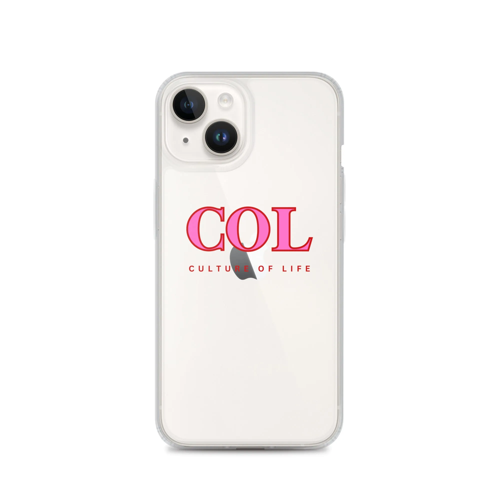 Clear COL logo Case for iPhone®