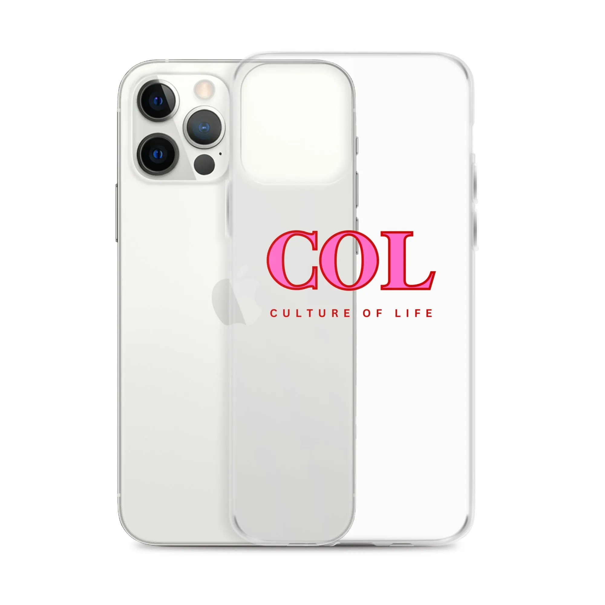 Clear COL logo Case for iPhone®