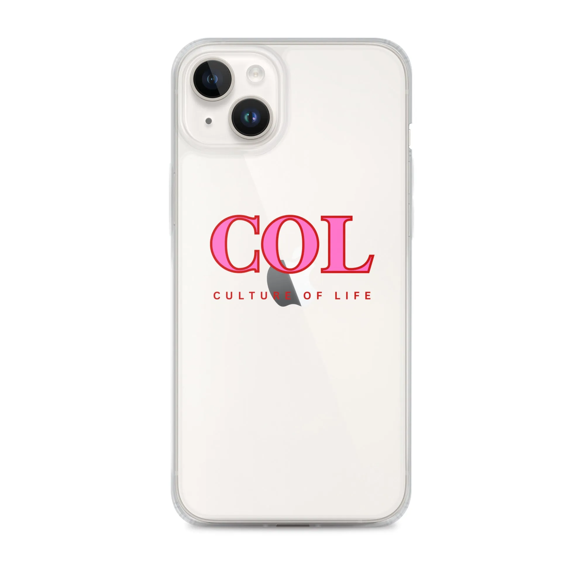 Clear COL logo Case for iPhone®