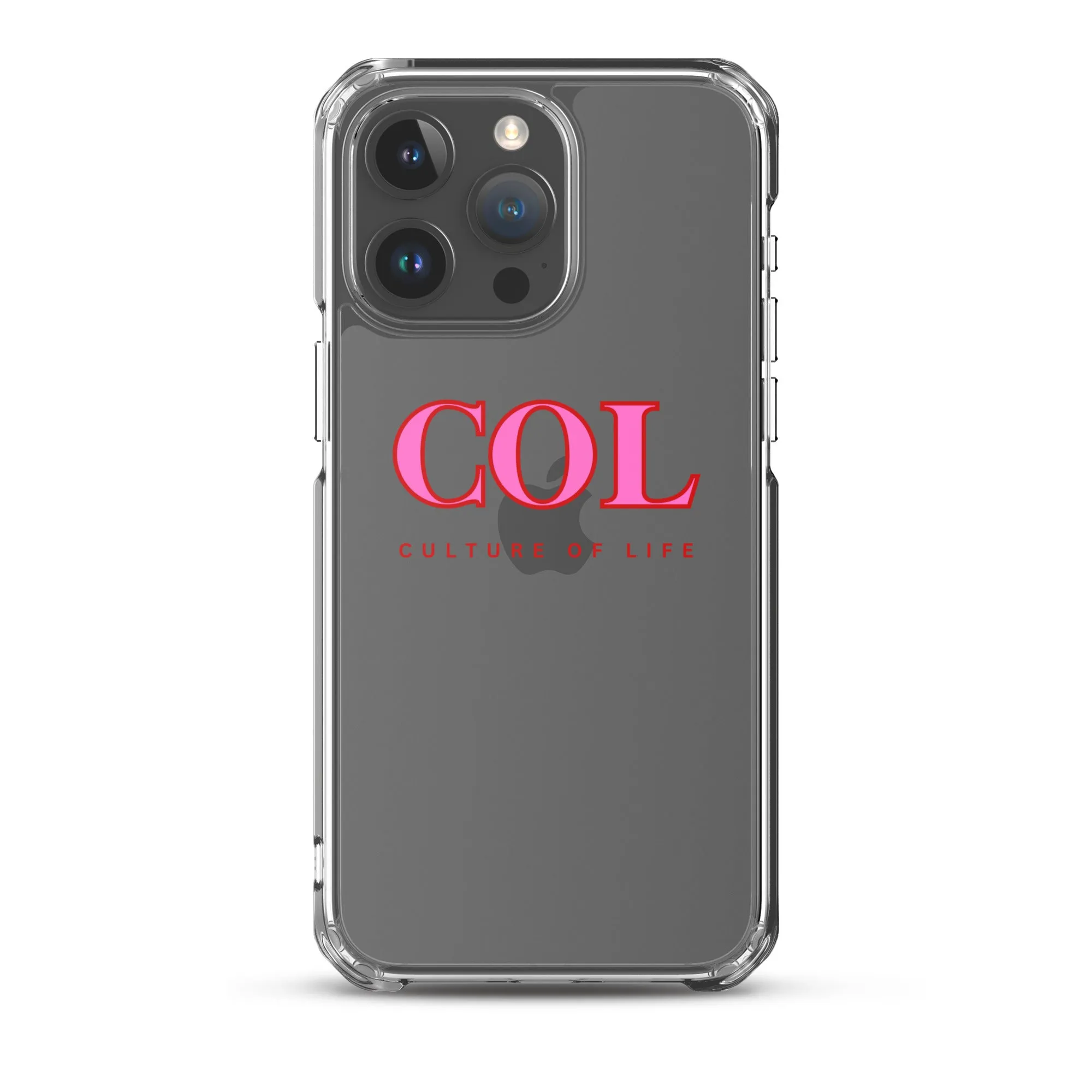 Clear COL logo Case for iPhone®