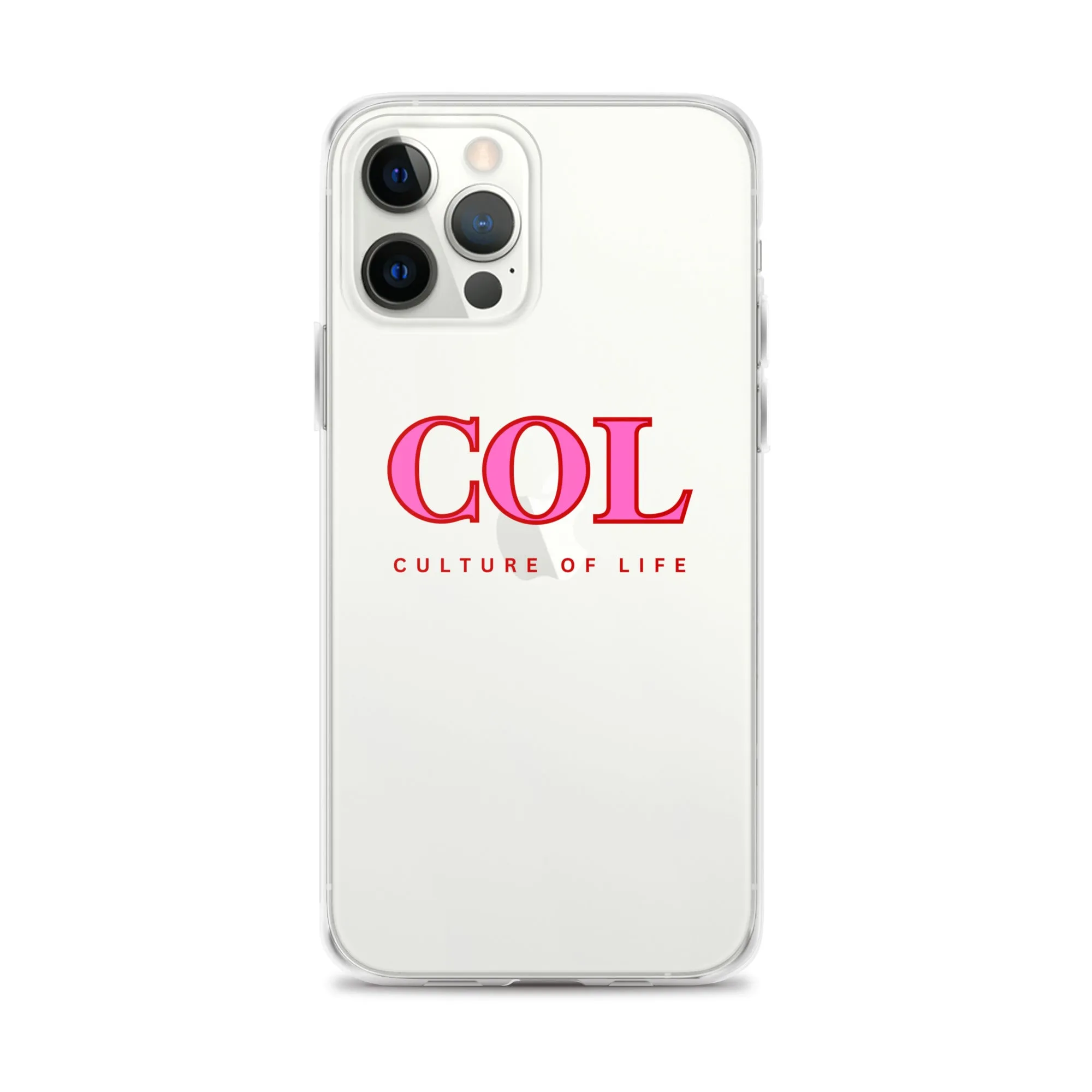 Clear COL logo Case for iPhone®