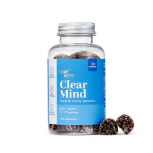 Clear Mind Gummies - Brain Support | 30 Gummies