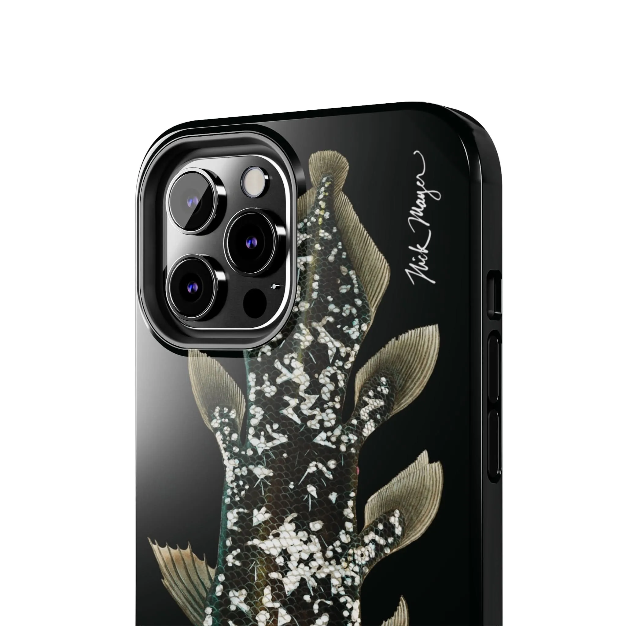 Coelacanth Black iPhone Case