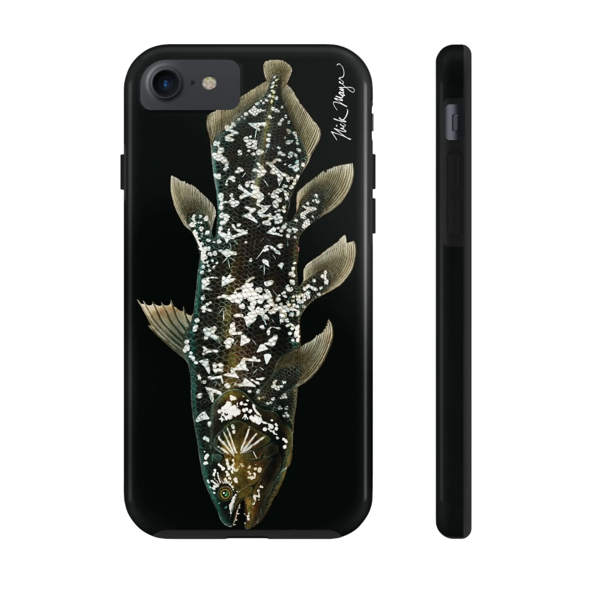 Coelacanth Black iPhone Case