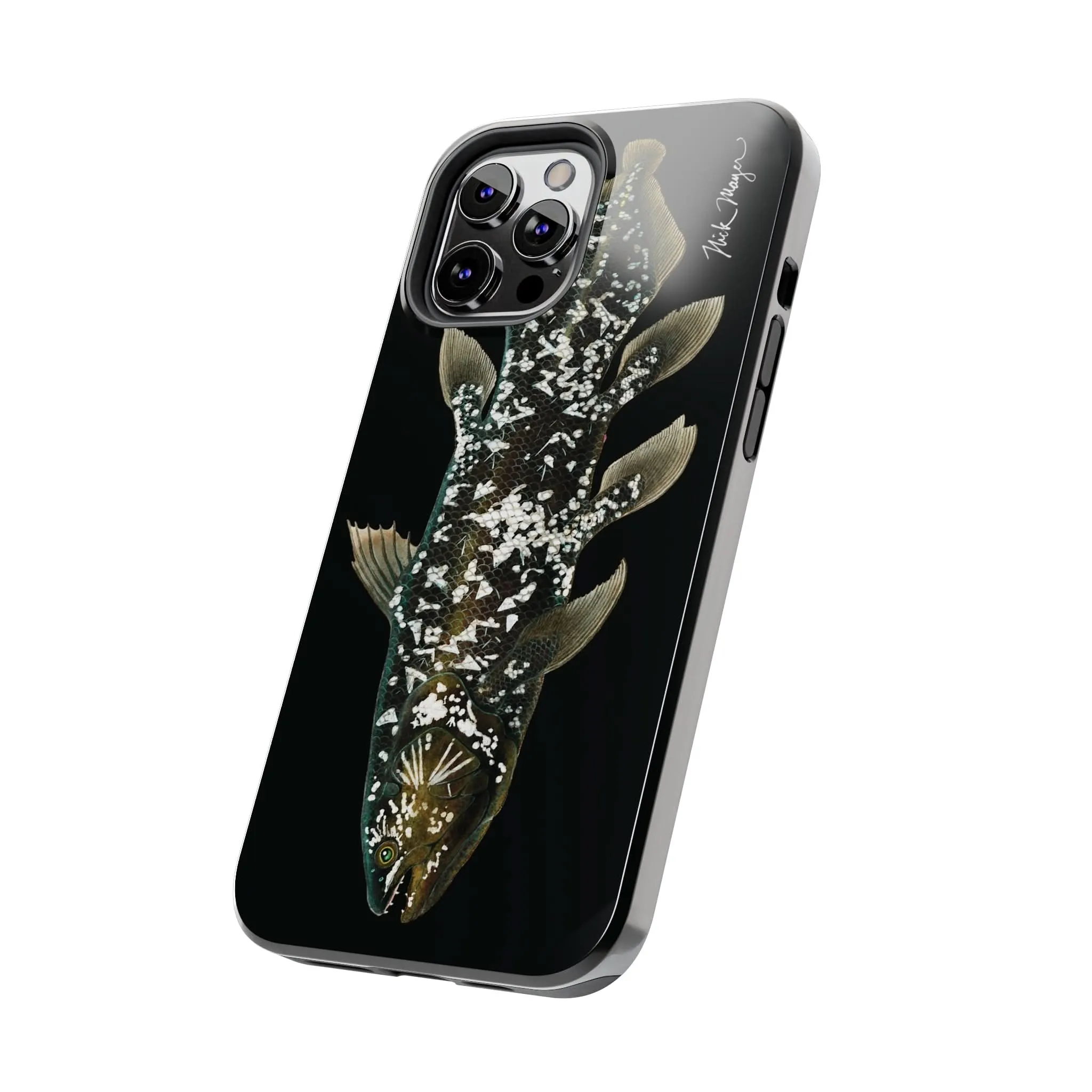 Coelacanth Black iPhone Case