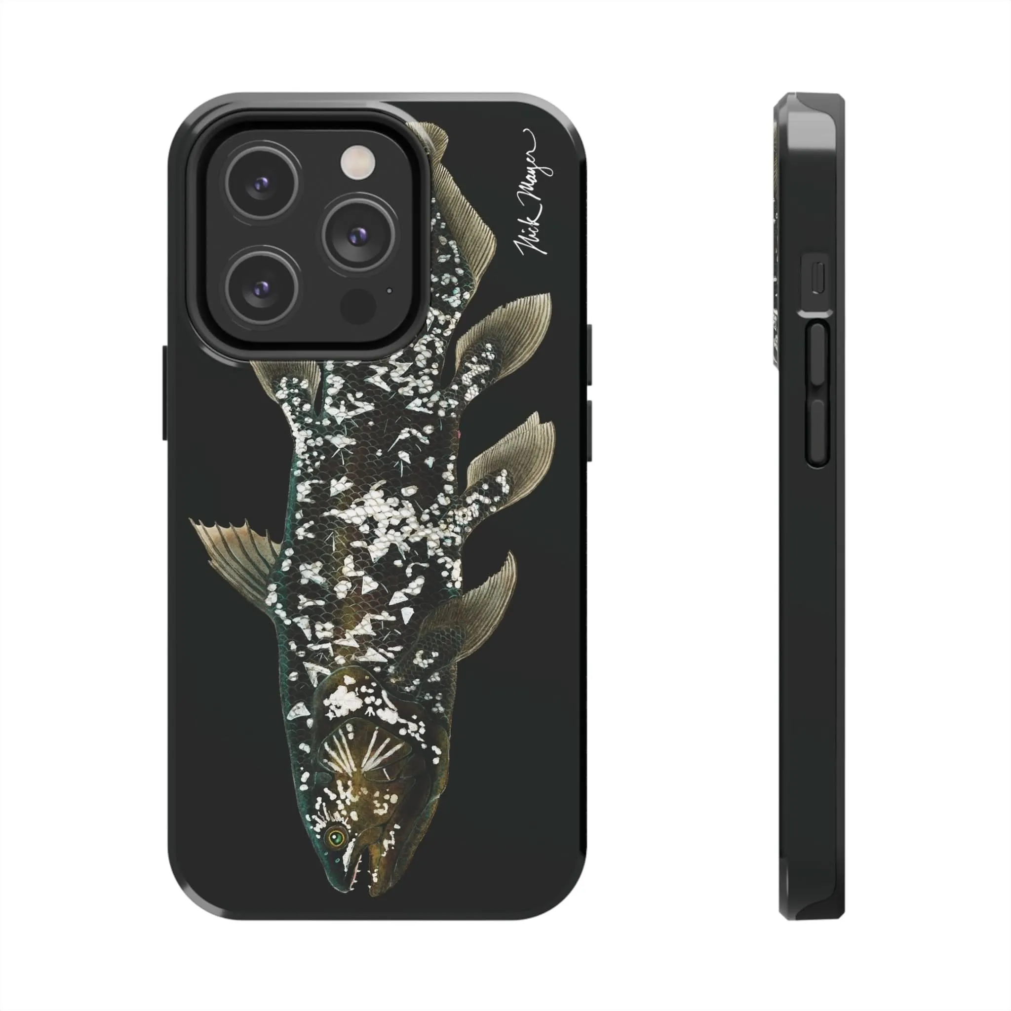 Coelacanth Black iPhone Case