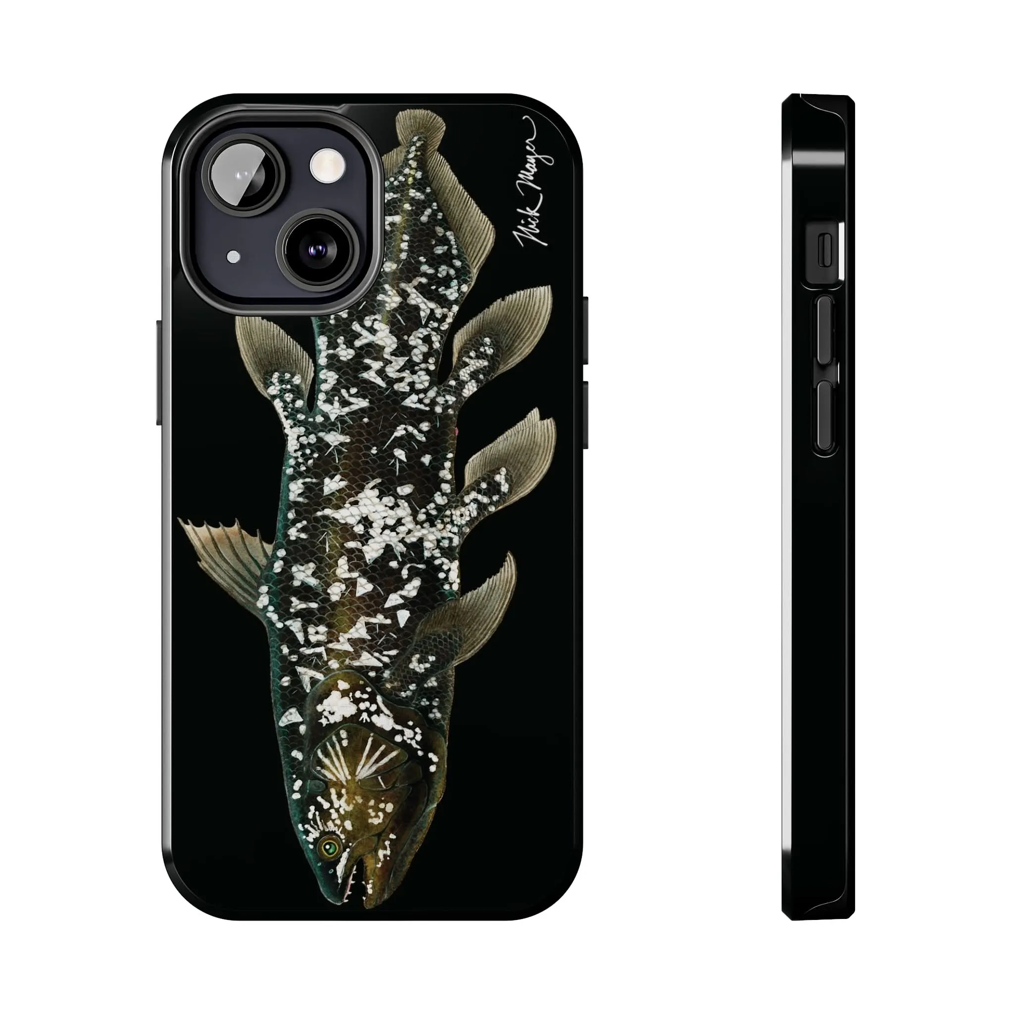 Coelacanth Black iPhone Case