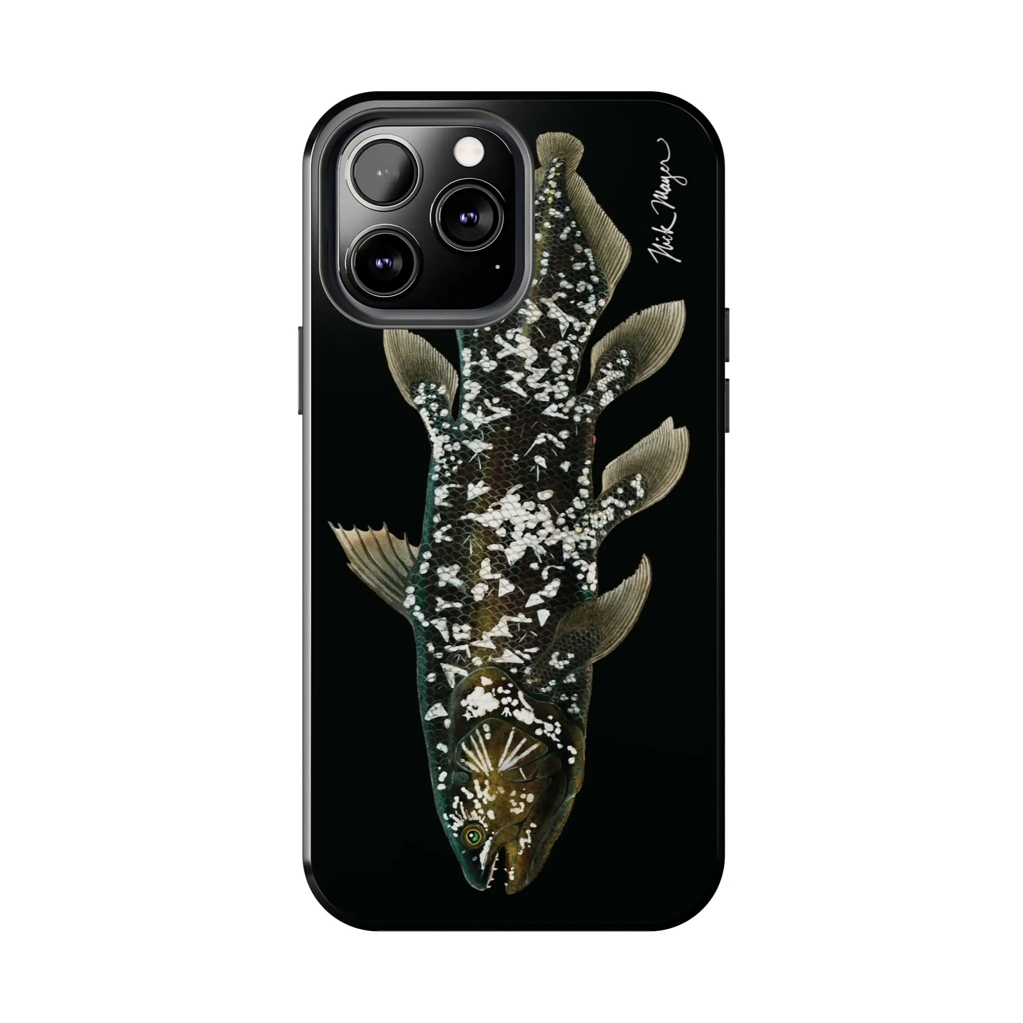 Coelacanth Black iPhone Case