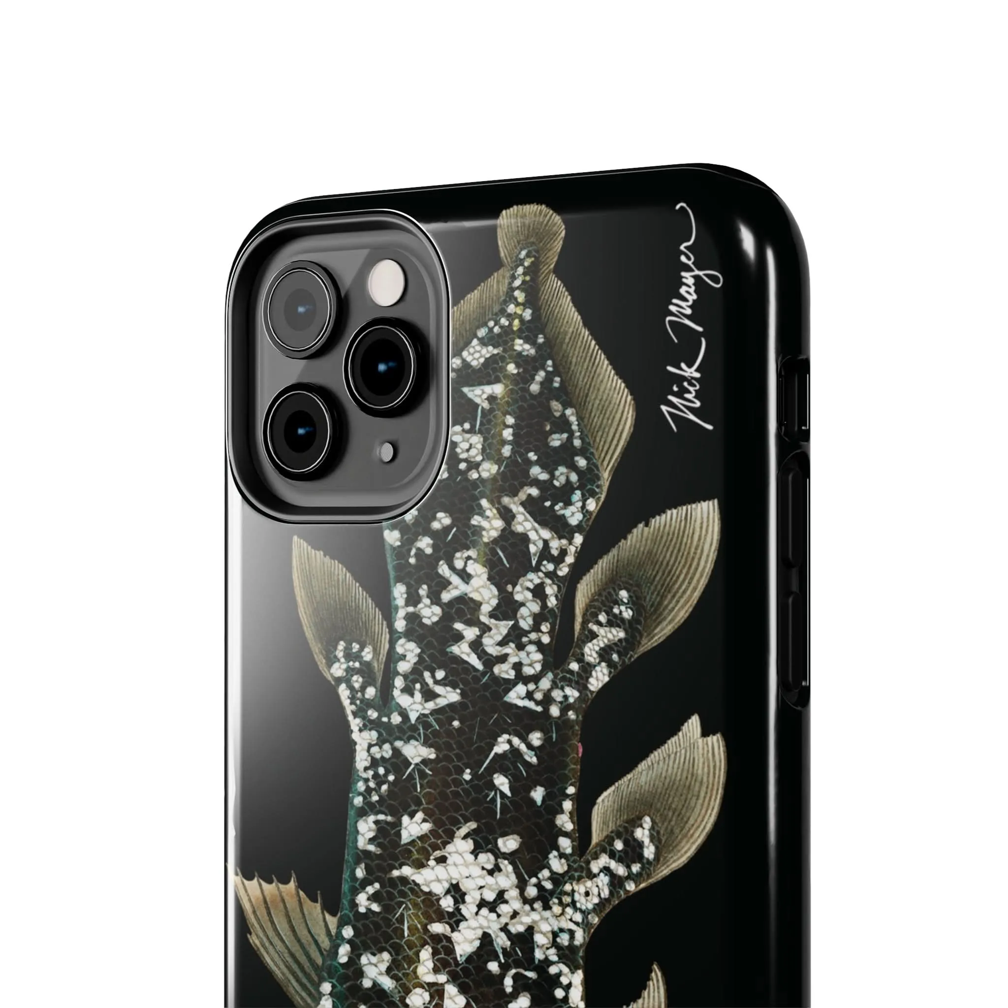 Coelacanth Black iPhone Case