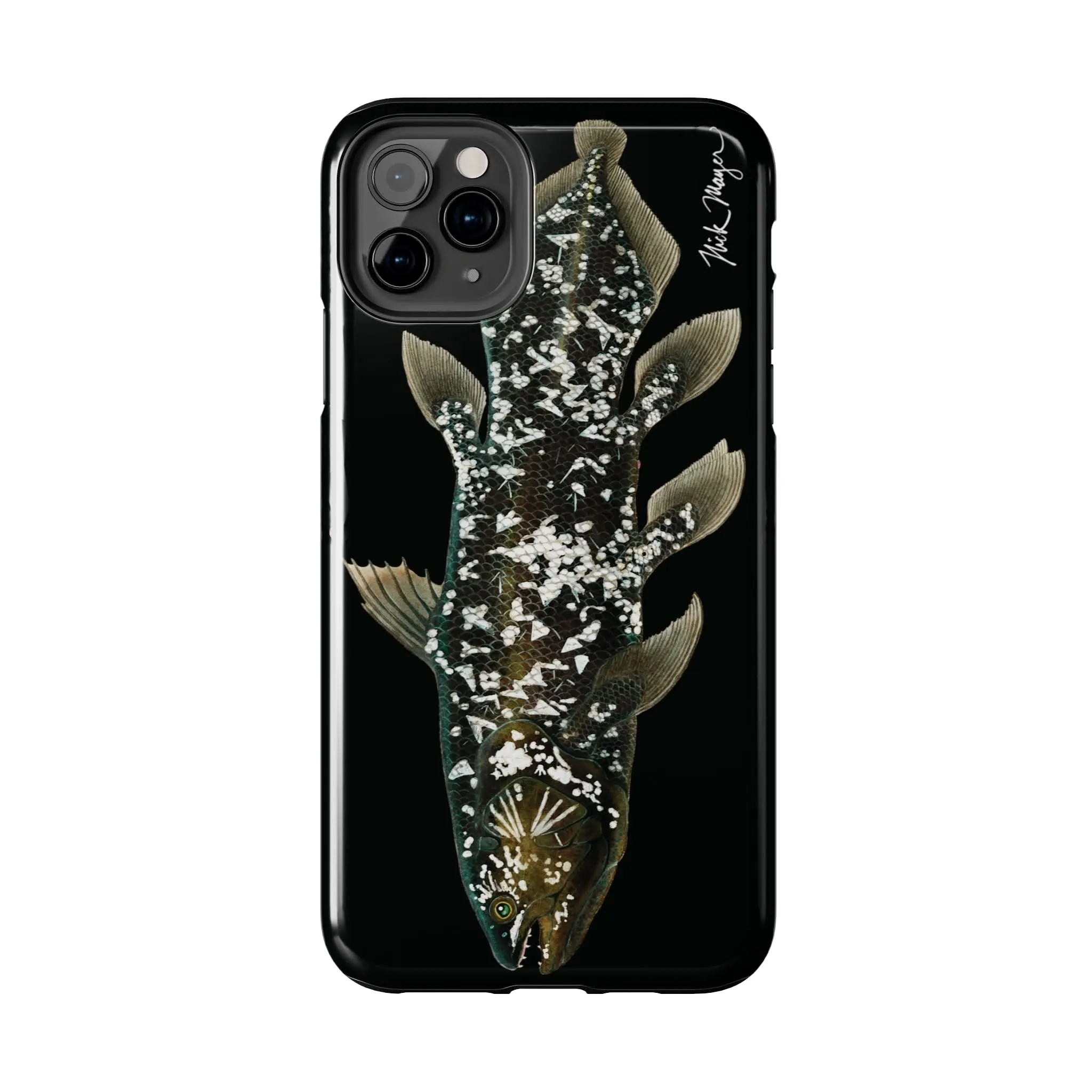 Coelacanth Black iPhone Case