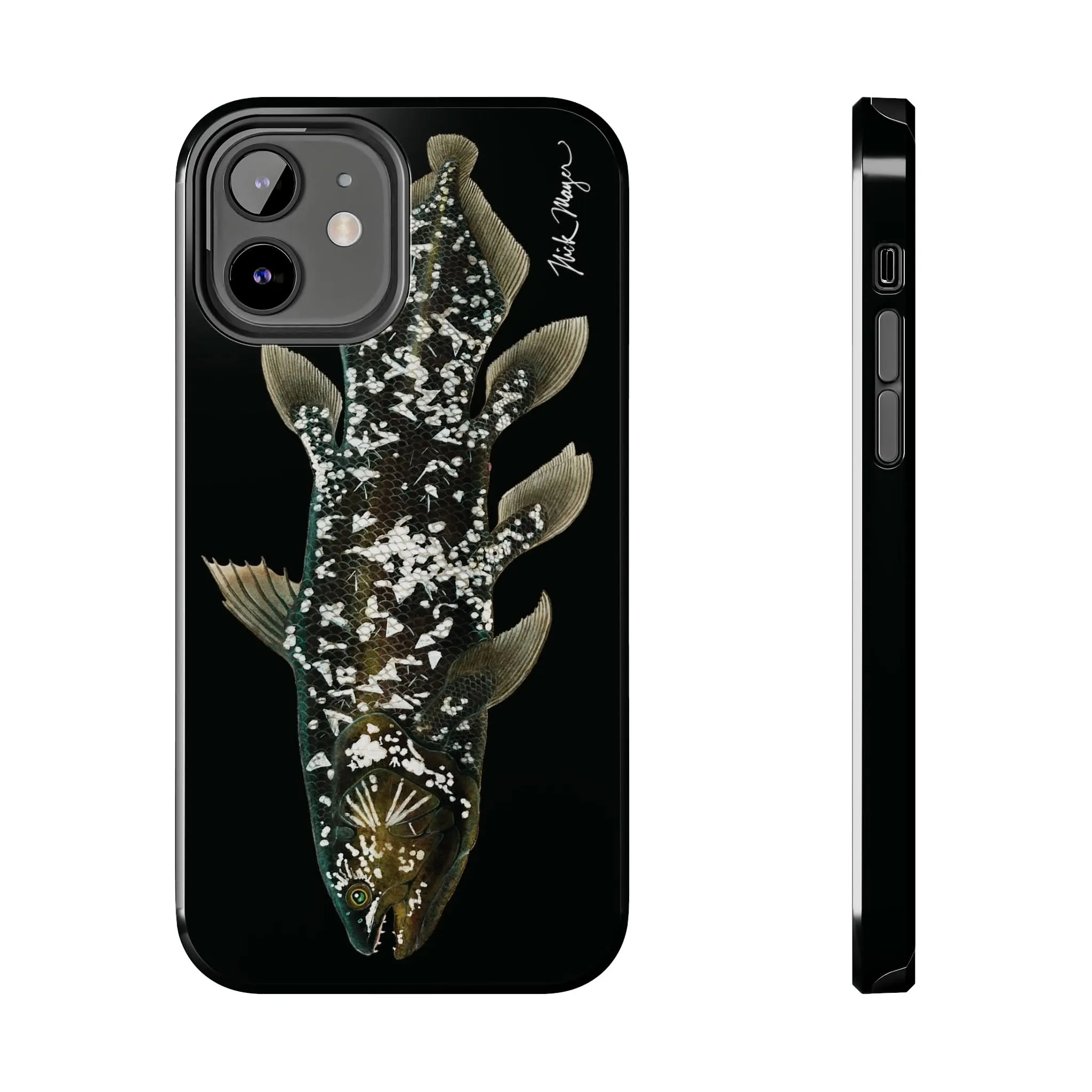 Coelacanth Black iPhone Case