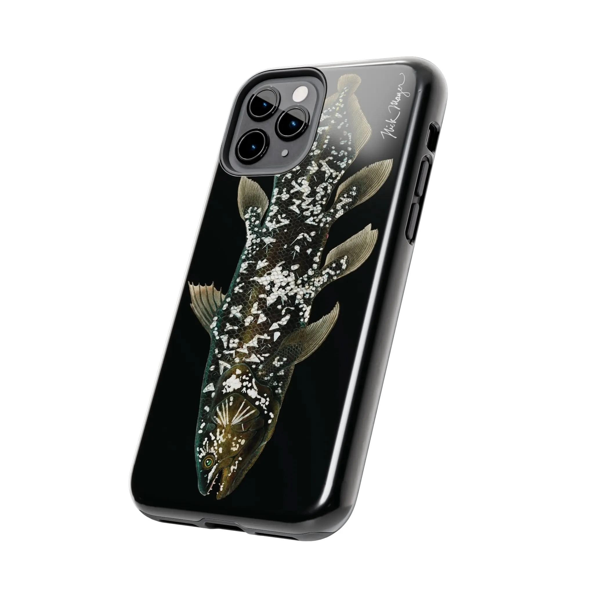 Coelacanth Black iPhone Case