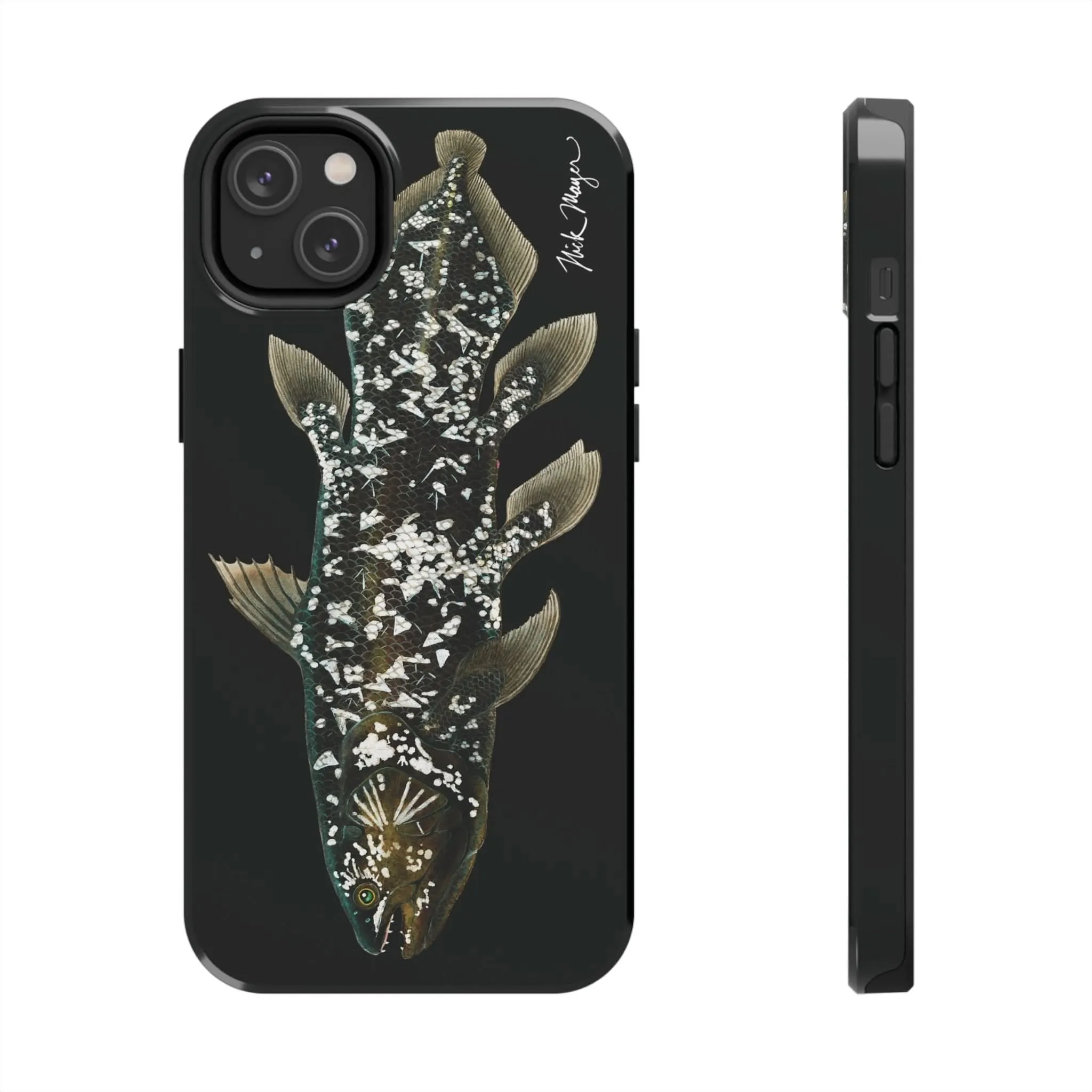 Coelacanth Black iPhone Case