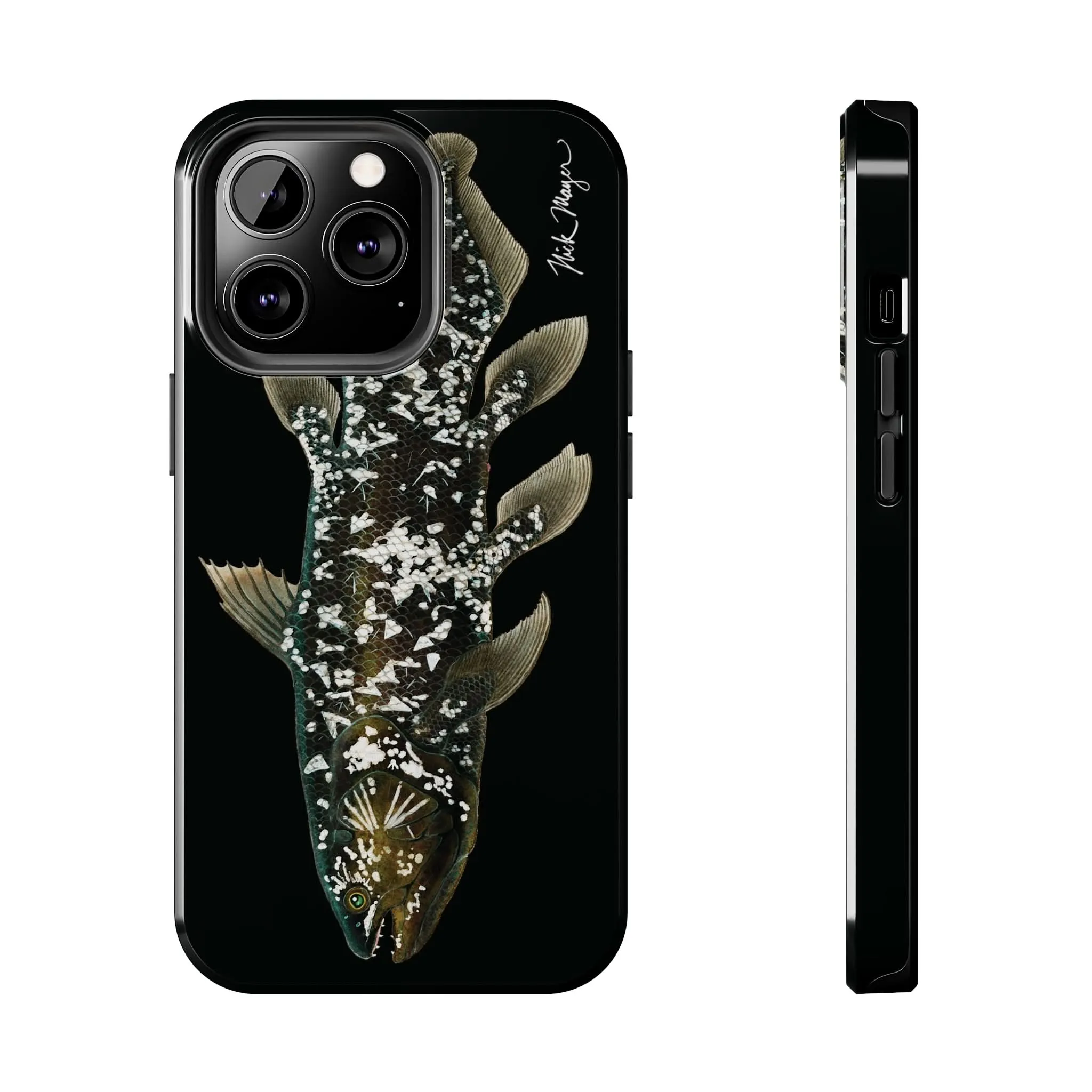 Coelacanth Black iPhone Case