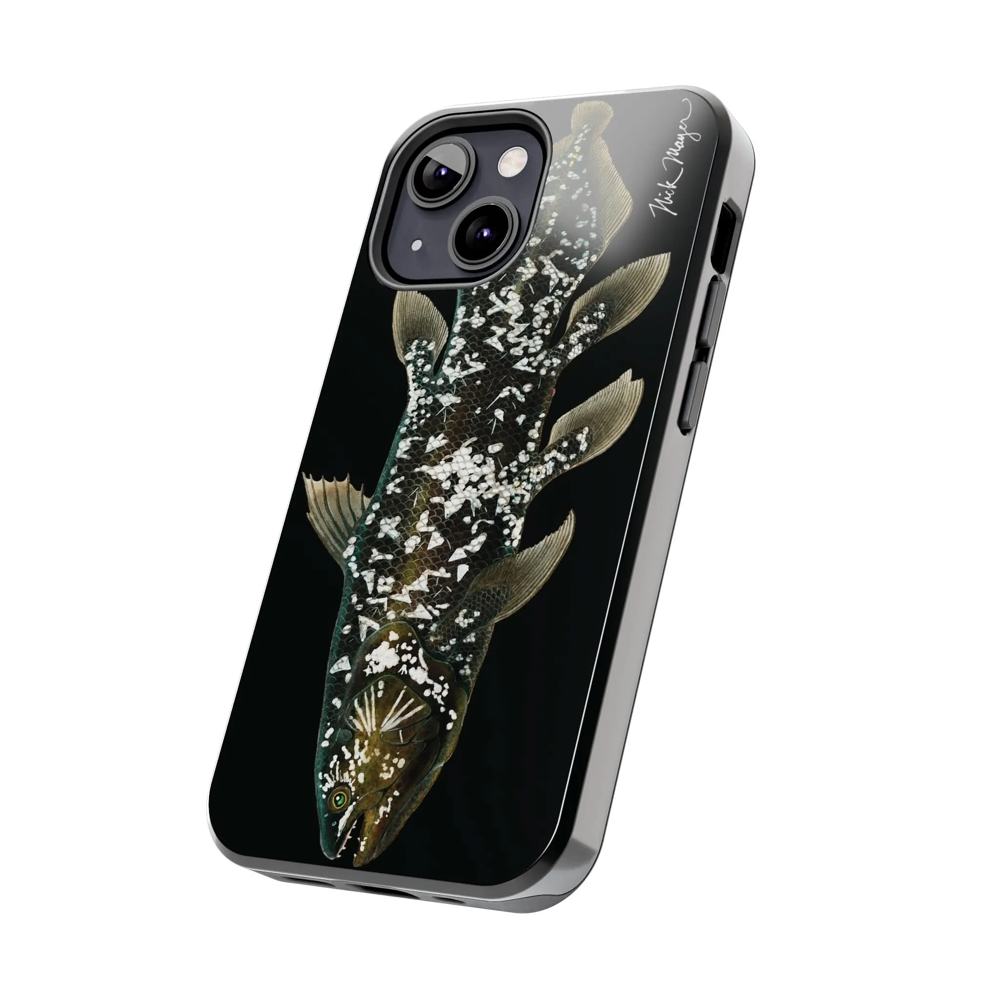 Coelacanth Black iPhone Case