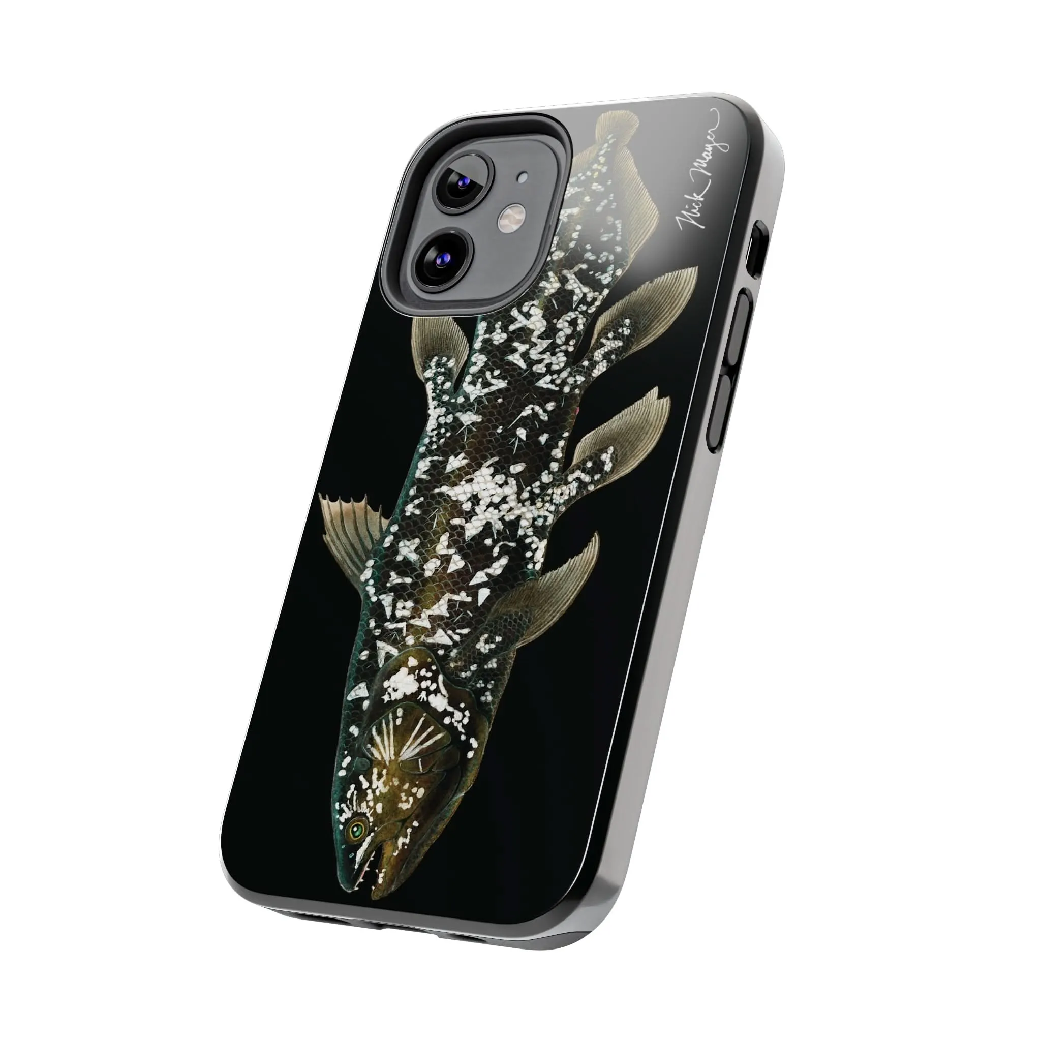 Coelacanth Black iPhone Case