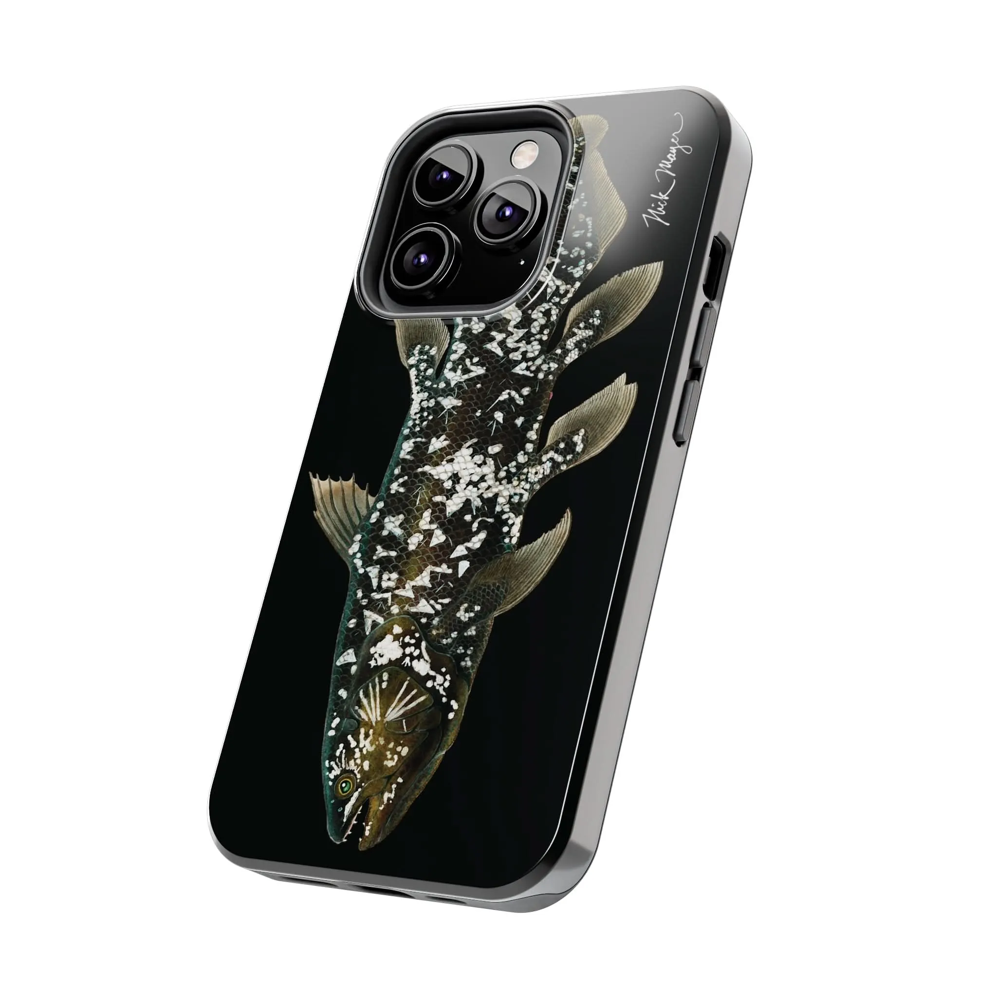 Coelacanth Black iPhone Case