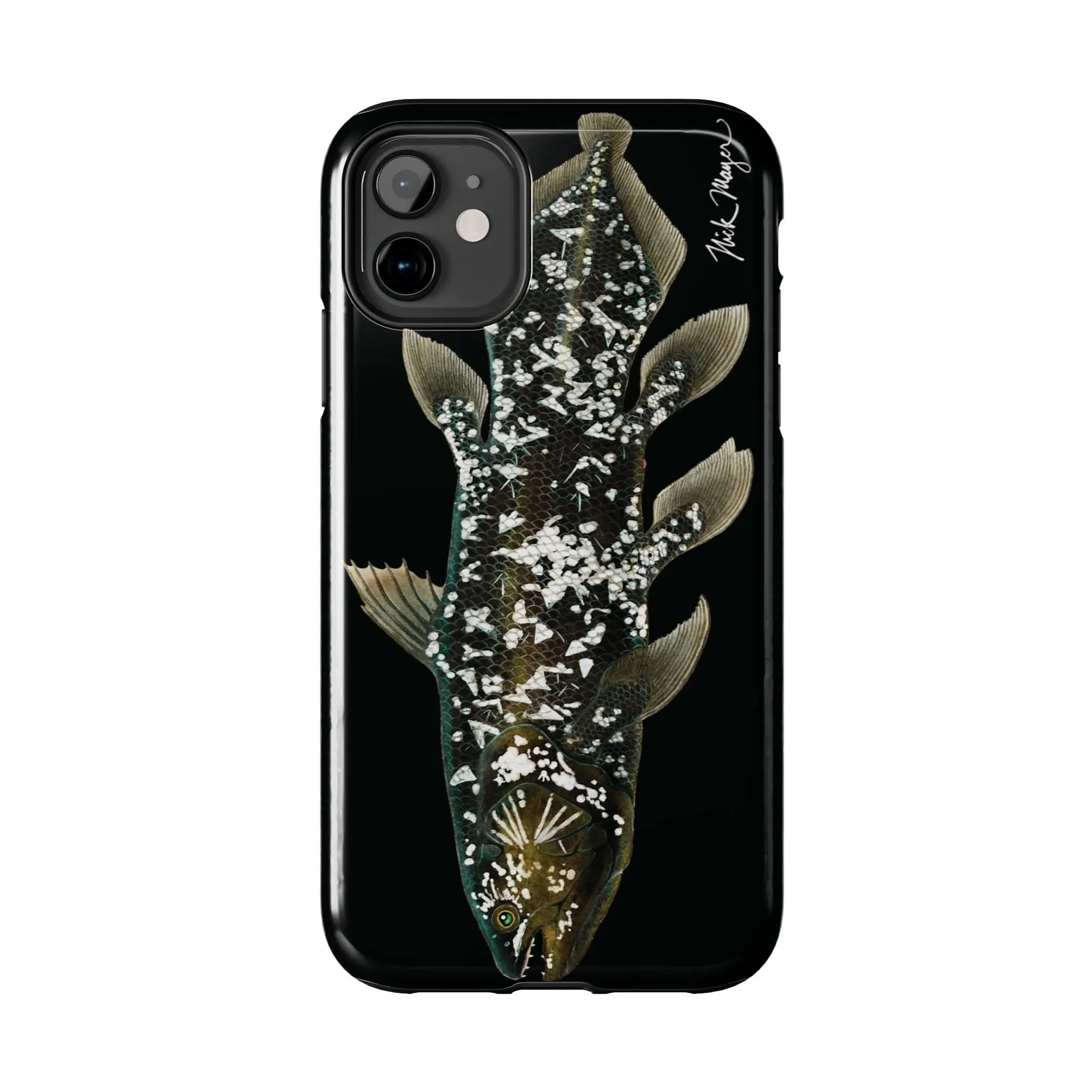 Coelacanth Black iPhone Case