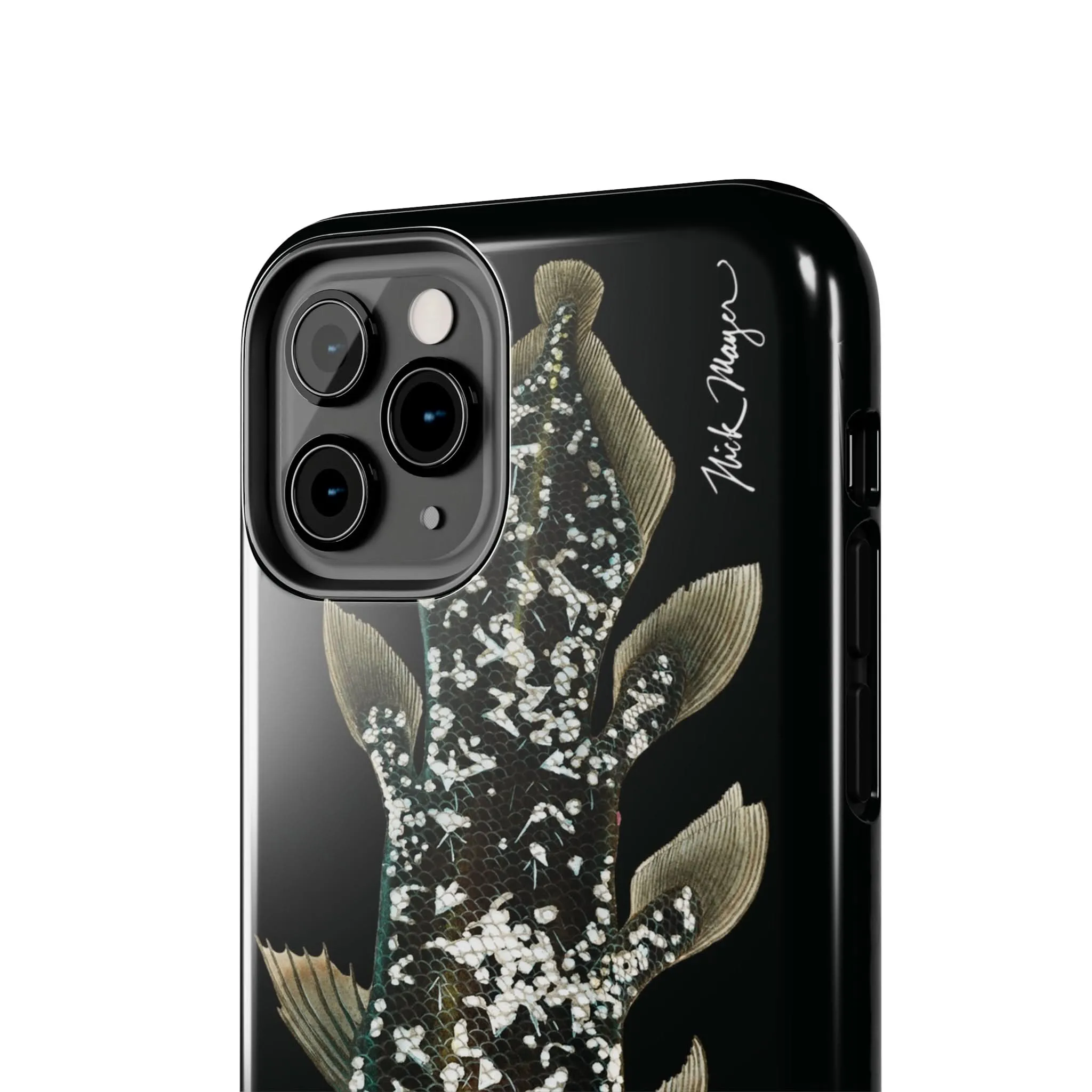 Coelacanth Black iPhone Case