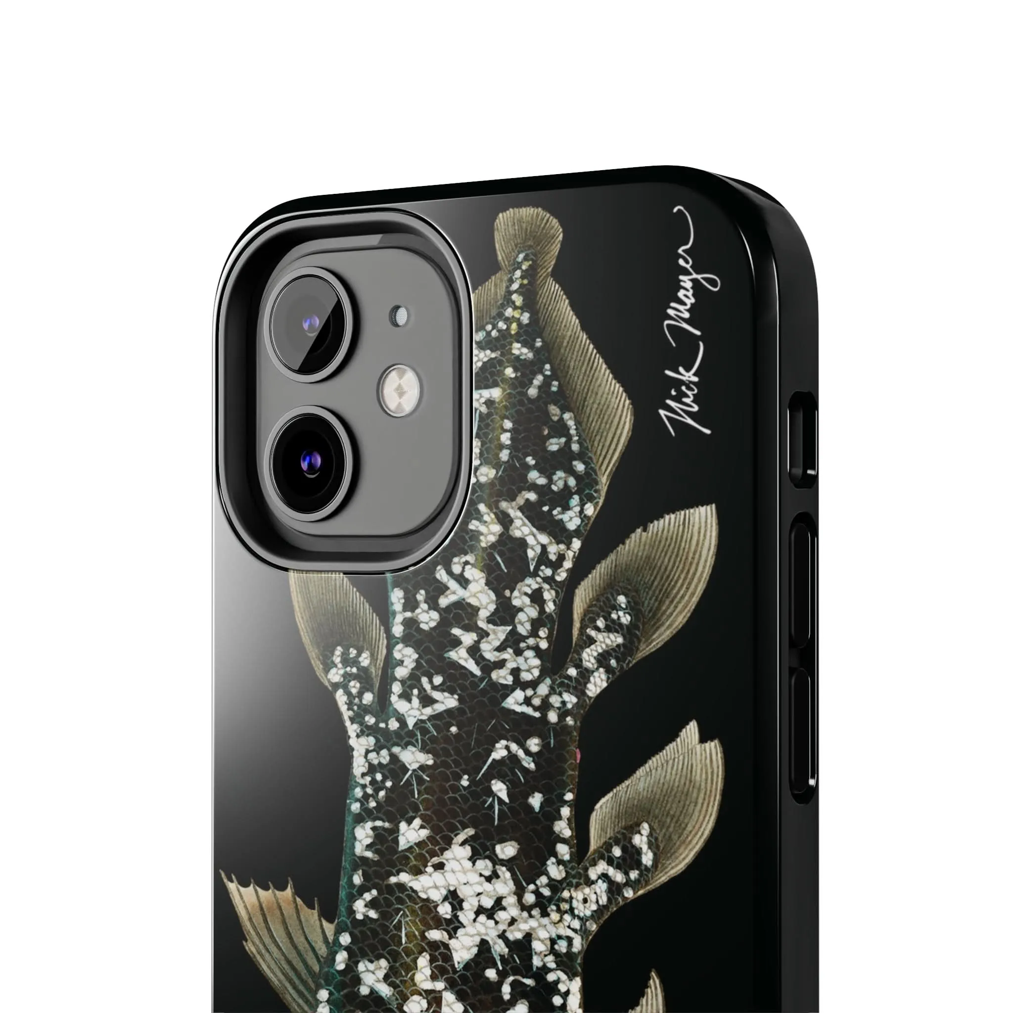 Coelacanth Black iPhone Case